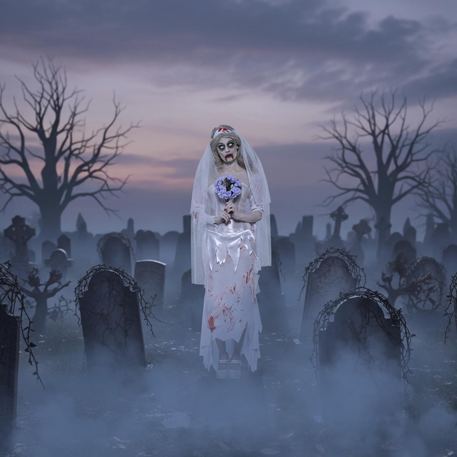 Dead Bride Child Costume