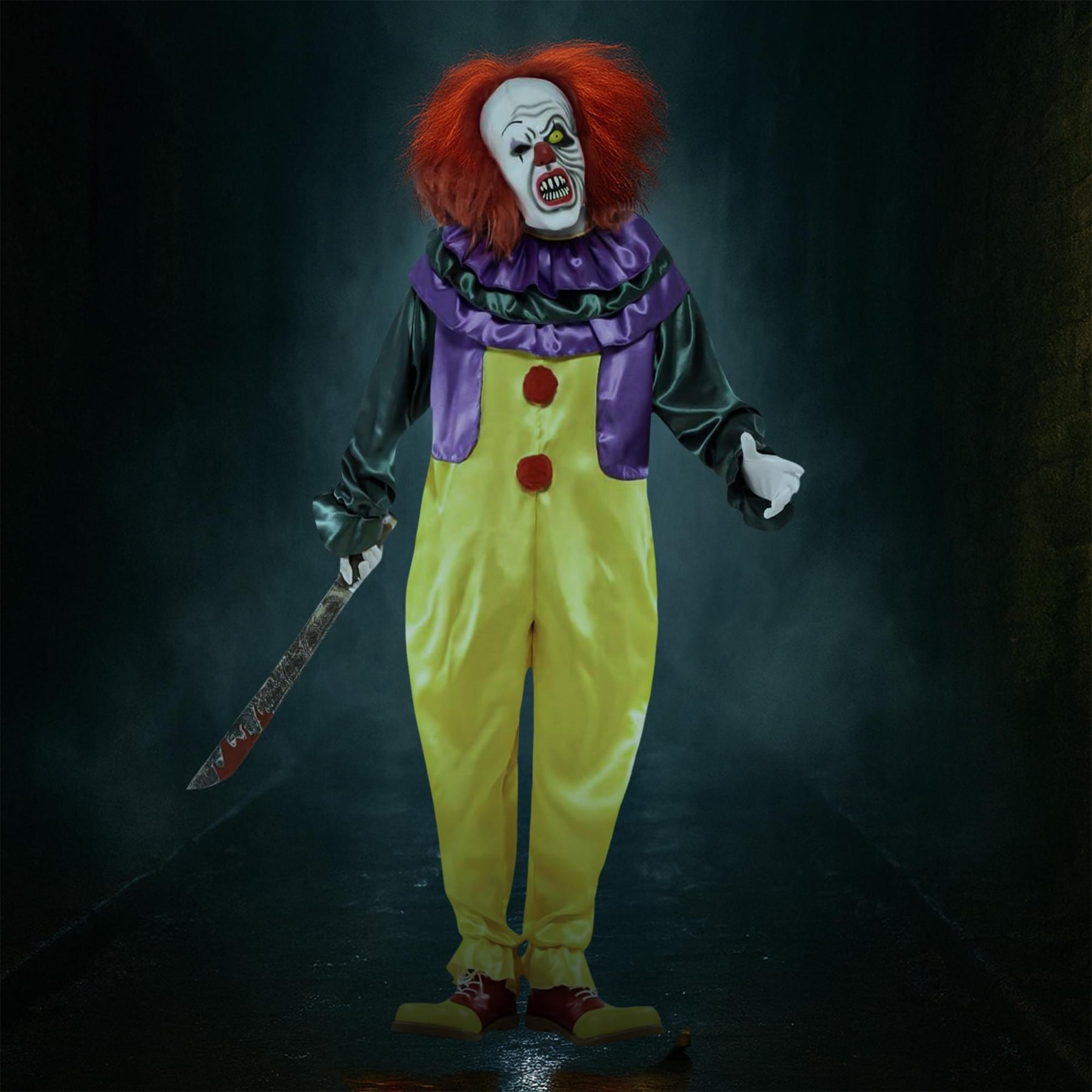 Creepy Clown Chest: Child Costume