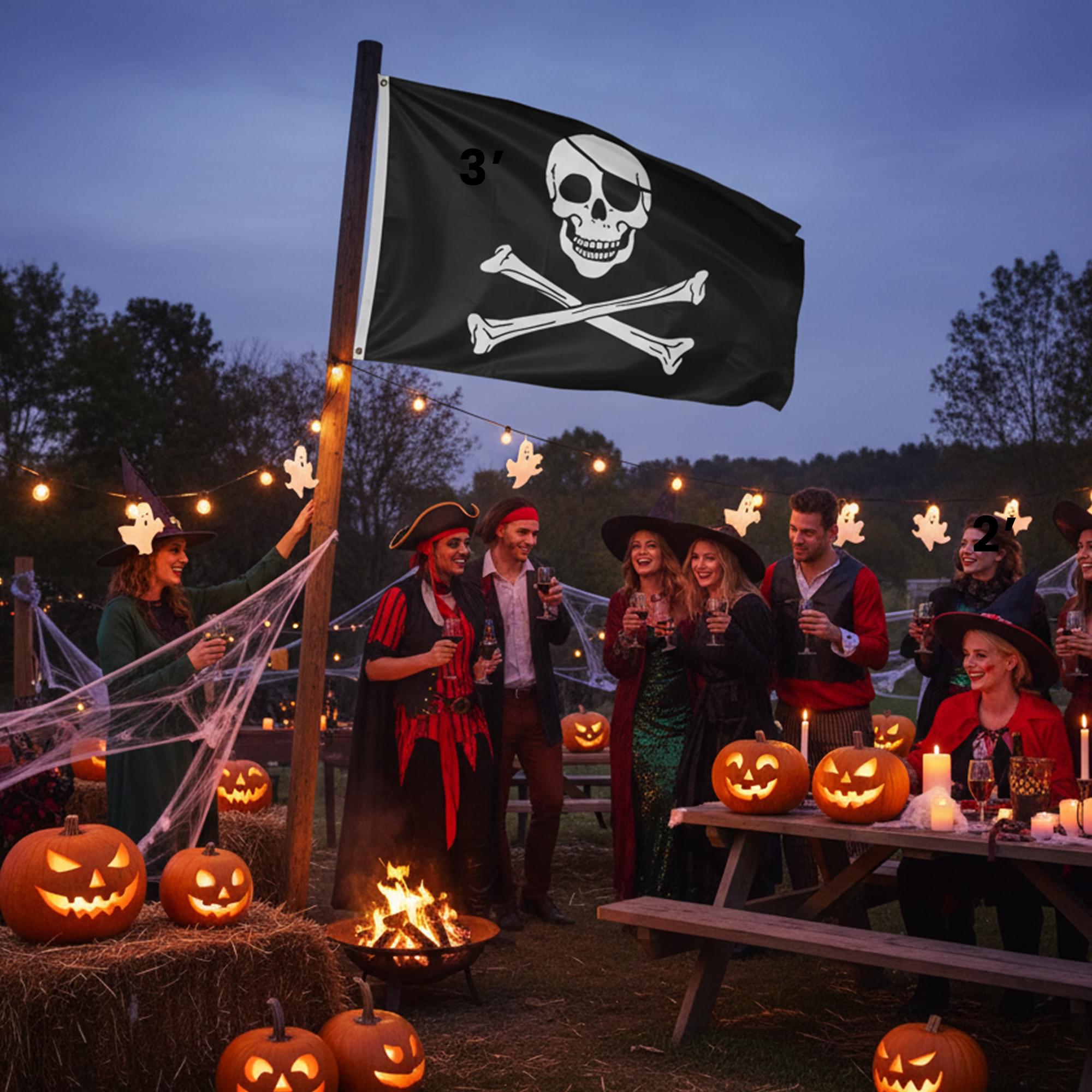 3x2 Pirate Flag Decoration