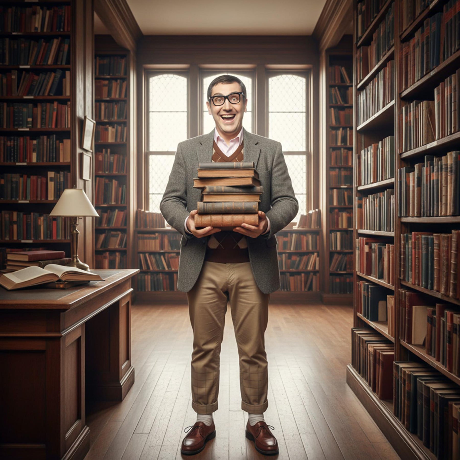 Geek Glasses Adult Costume