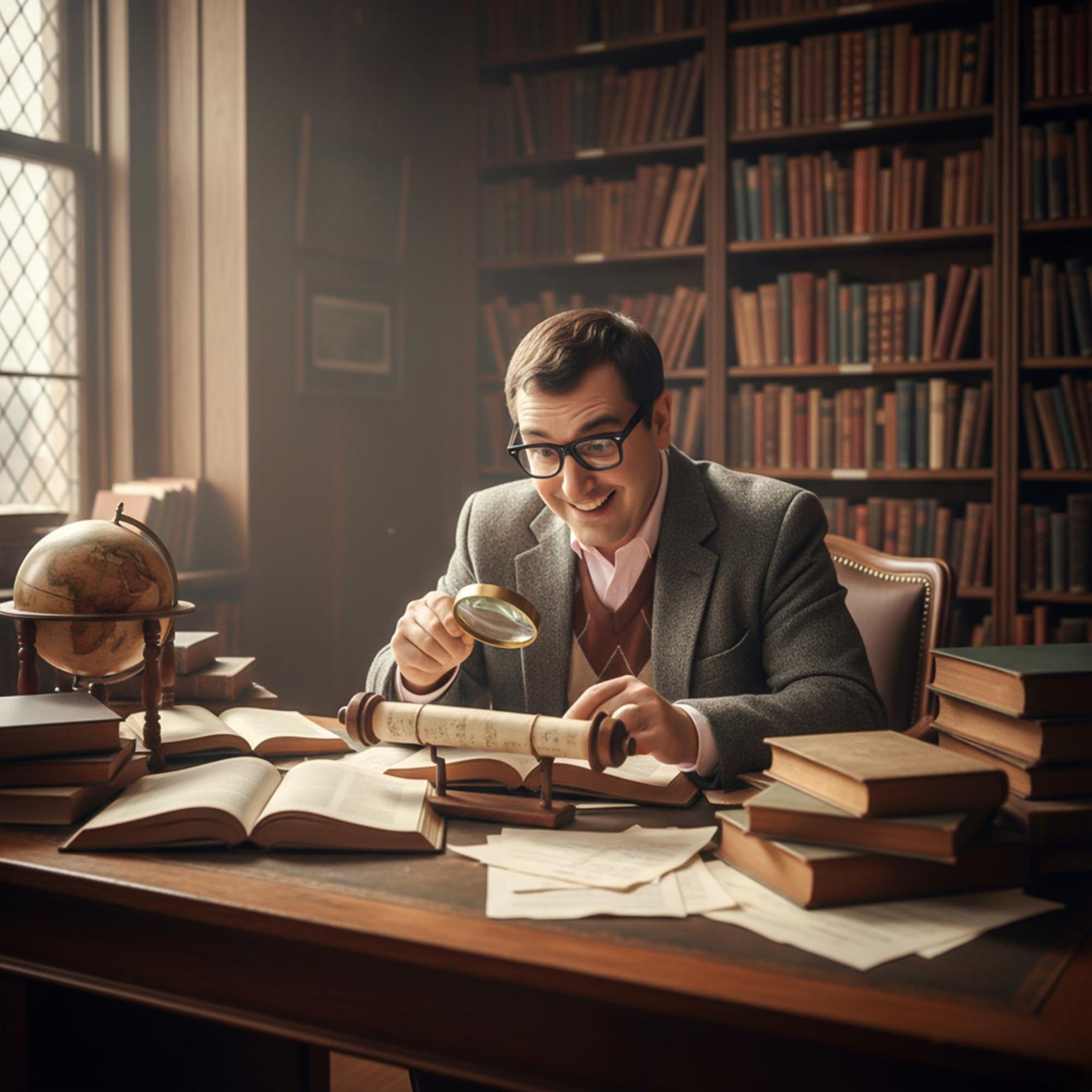 Geek Glasses Adult Costume