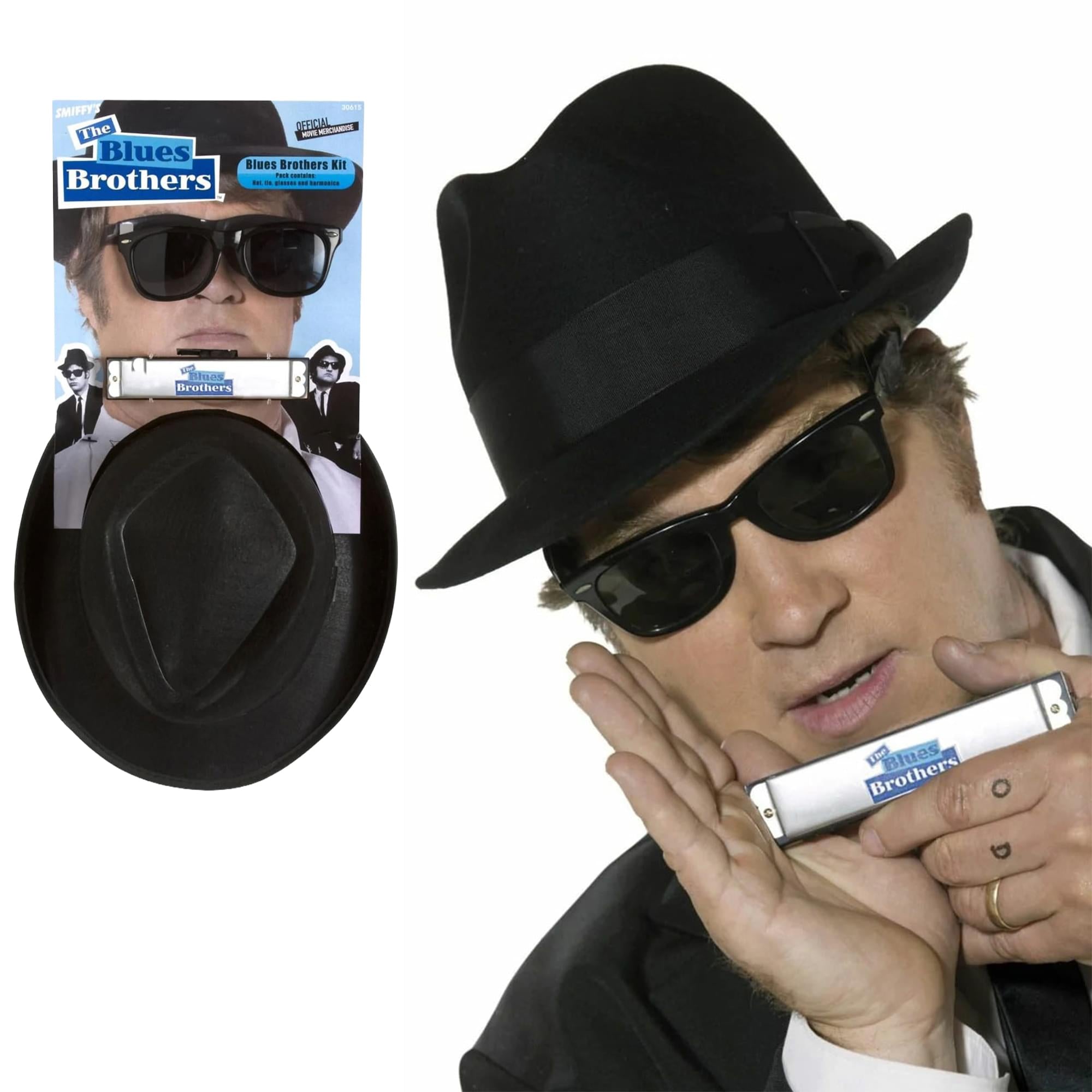 Blues Brothers-Inspired Adult Accessory Kit