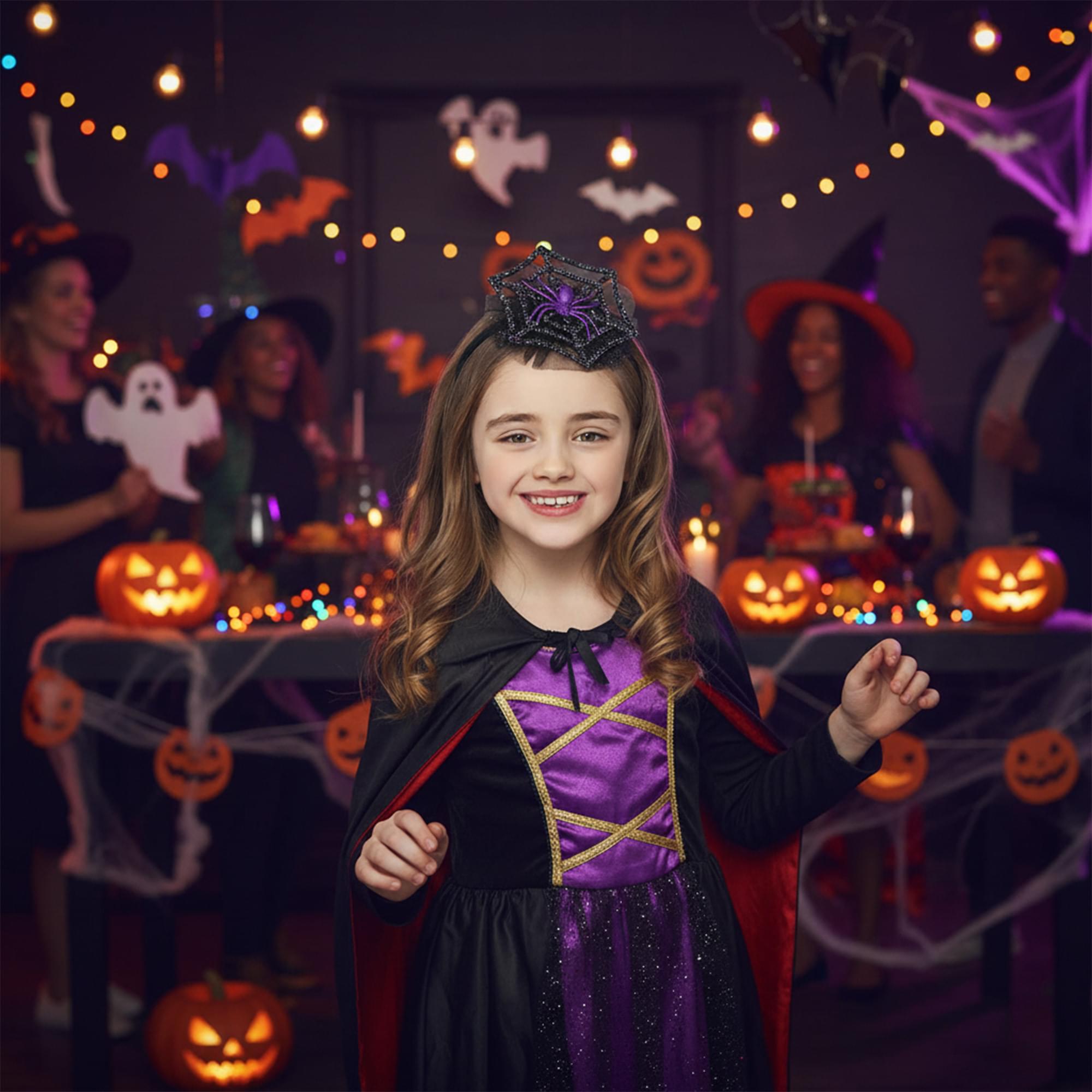 Spiderella Headband Costume Accessory