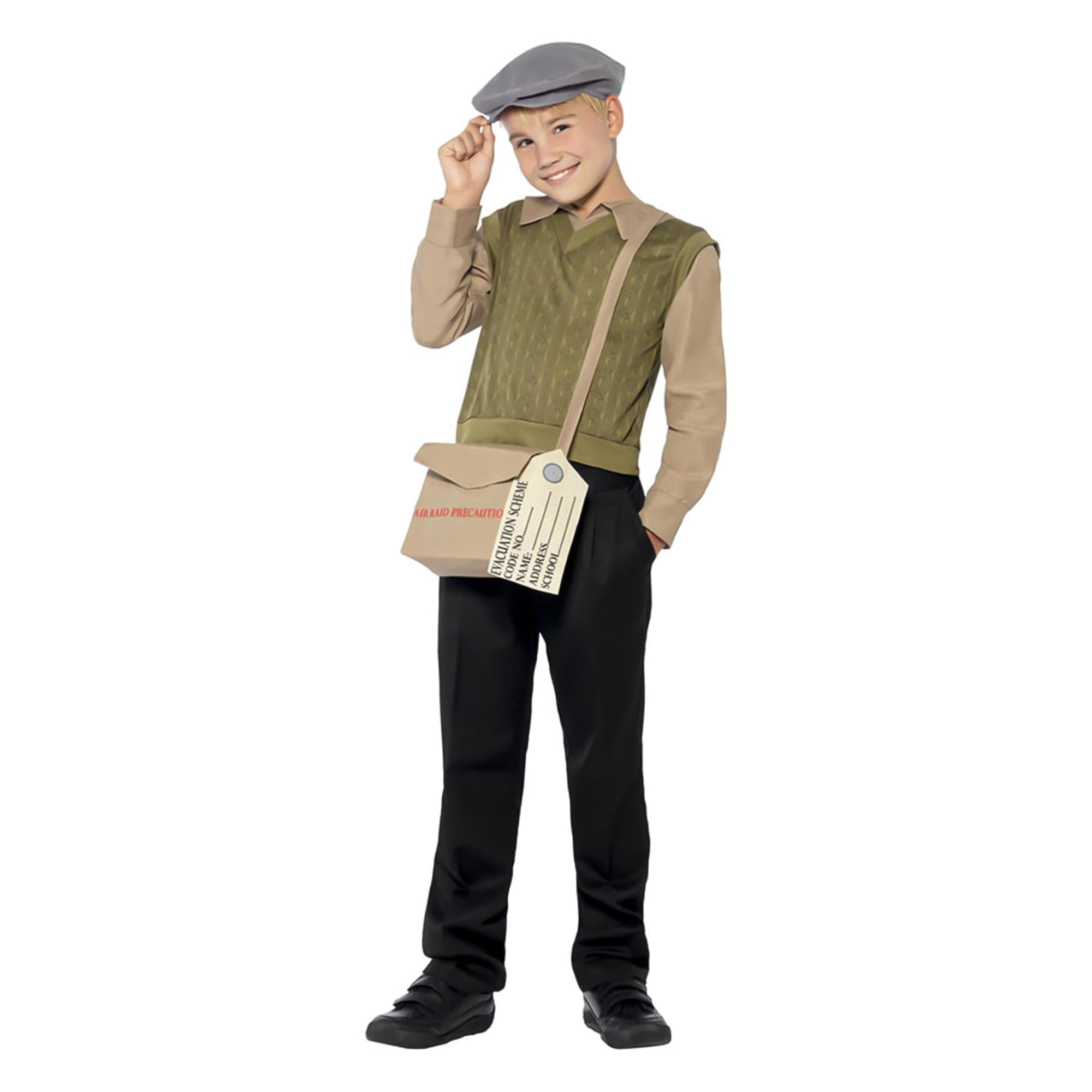 Evacuee Boy Child Costume