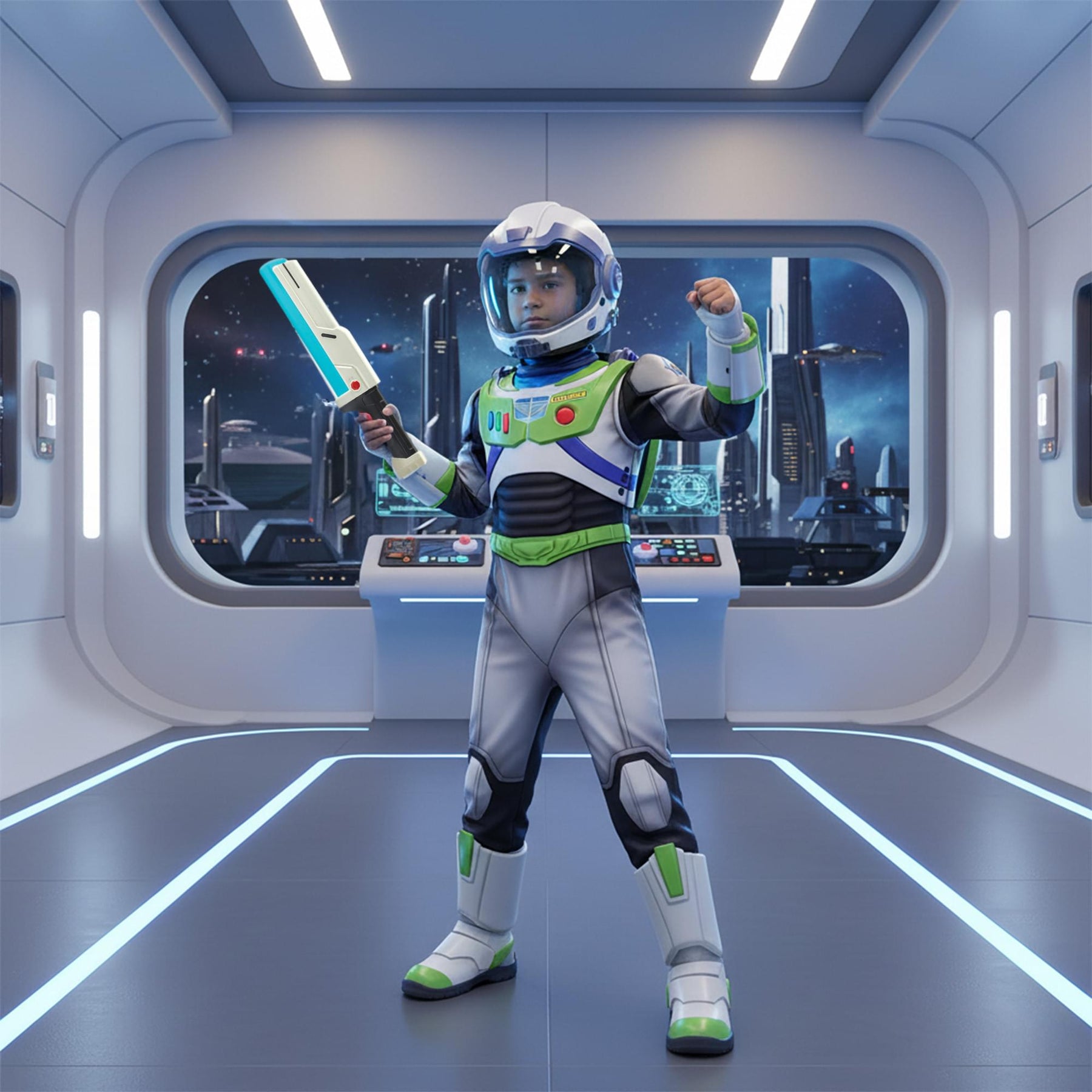 Space Ranger Alpha Laser Blade Child Costume