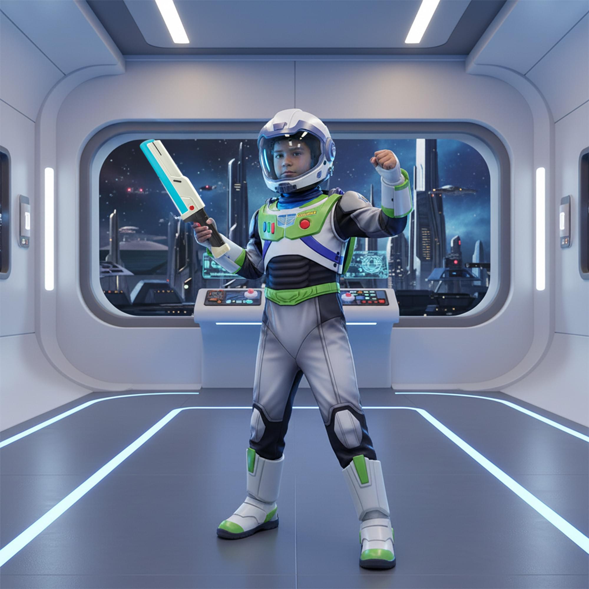 Space Ranger Alpha Laser Blade Child Costume