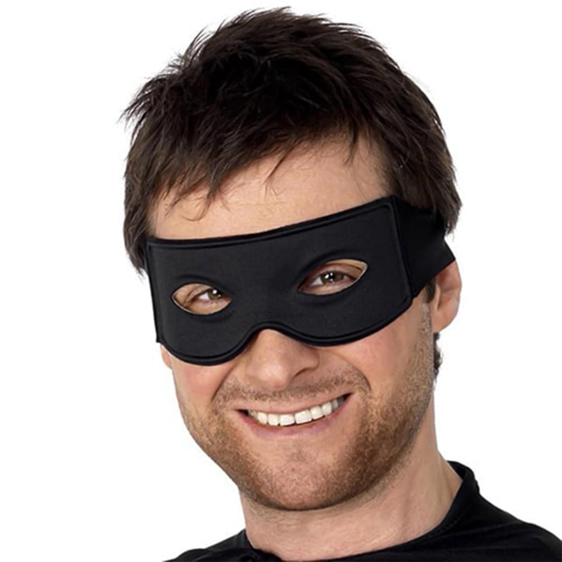 Black Zorro Mask (half) Costume Accessory