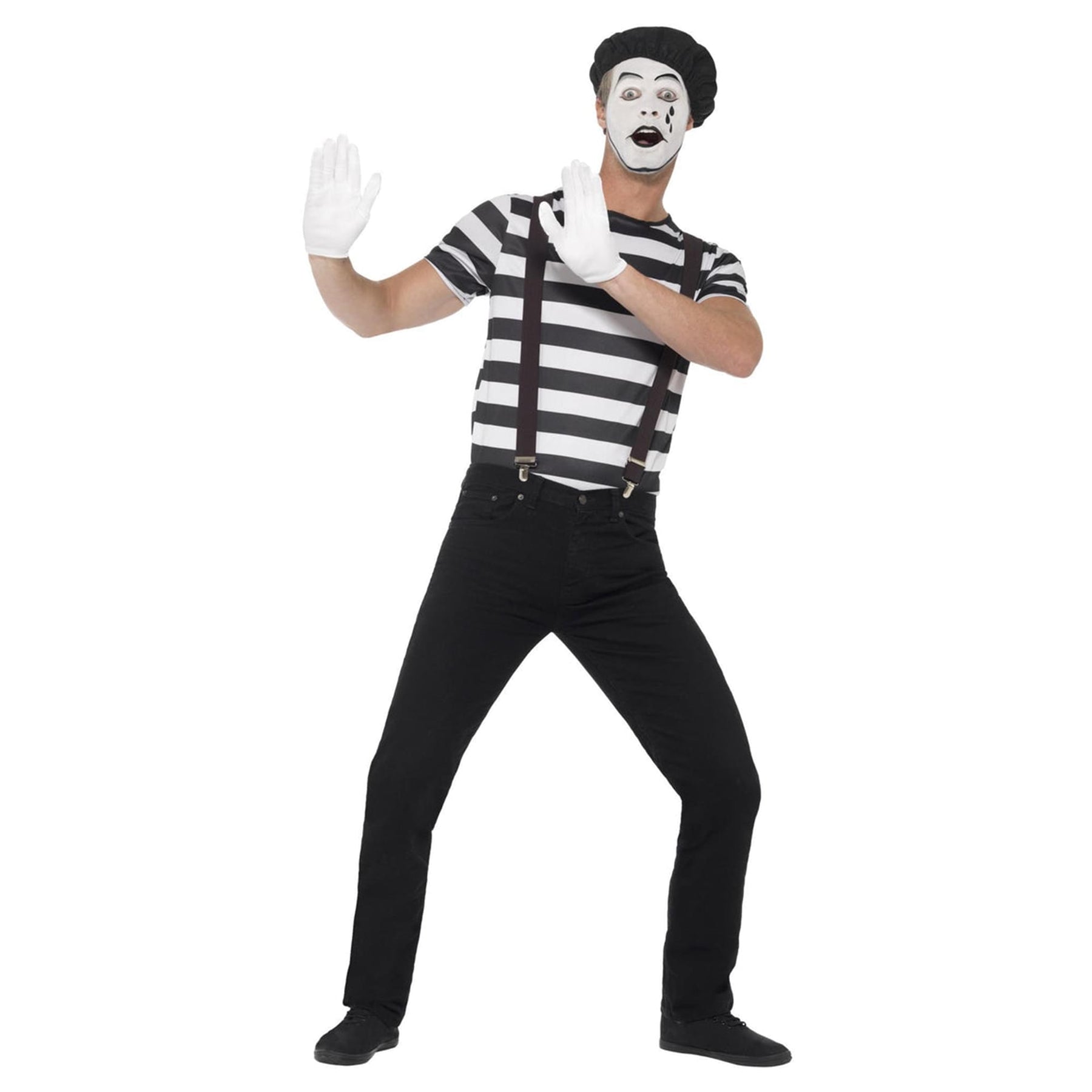 Gentleman Mime Artist Adult Costume
