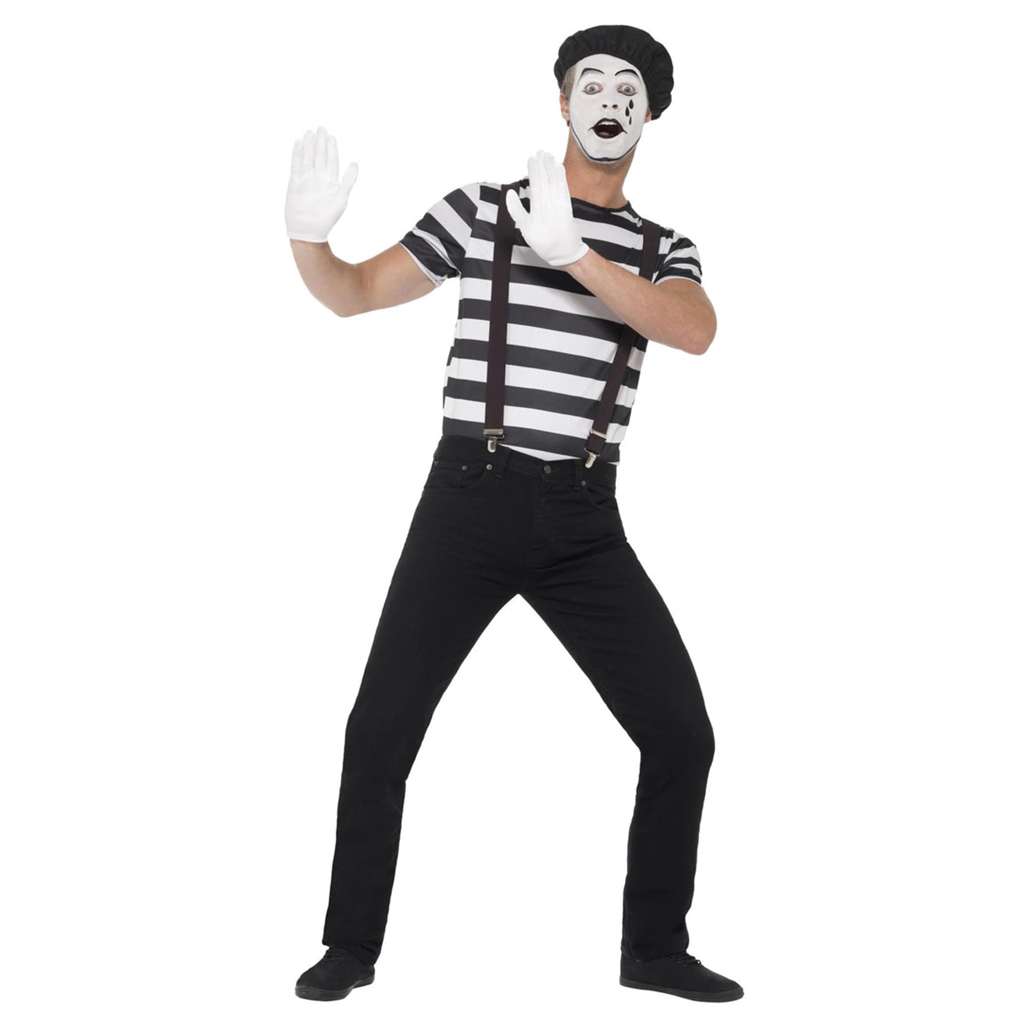 Gentleman Mime Artist Adult Costume