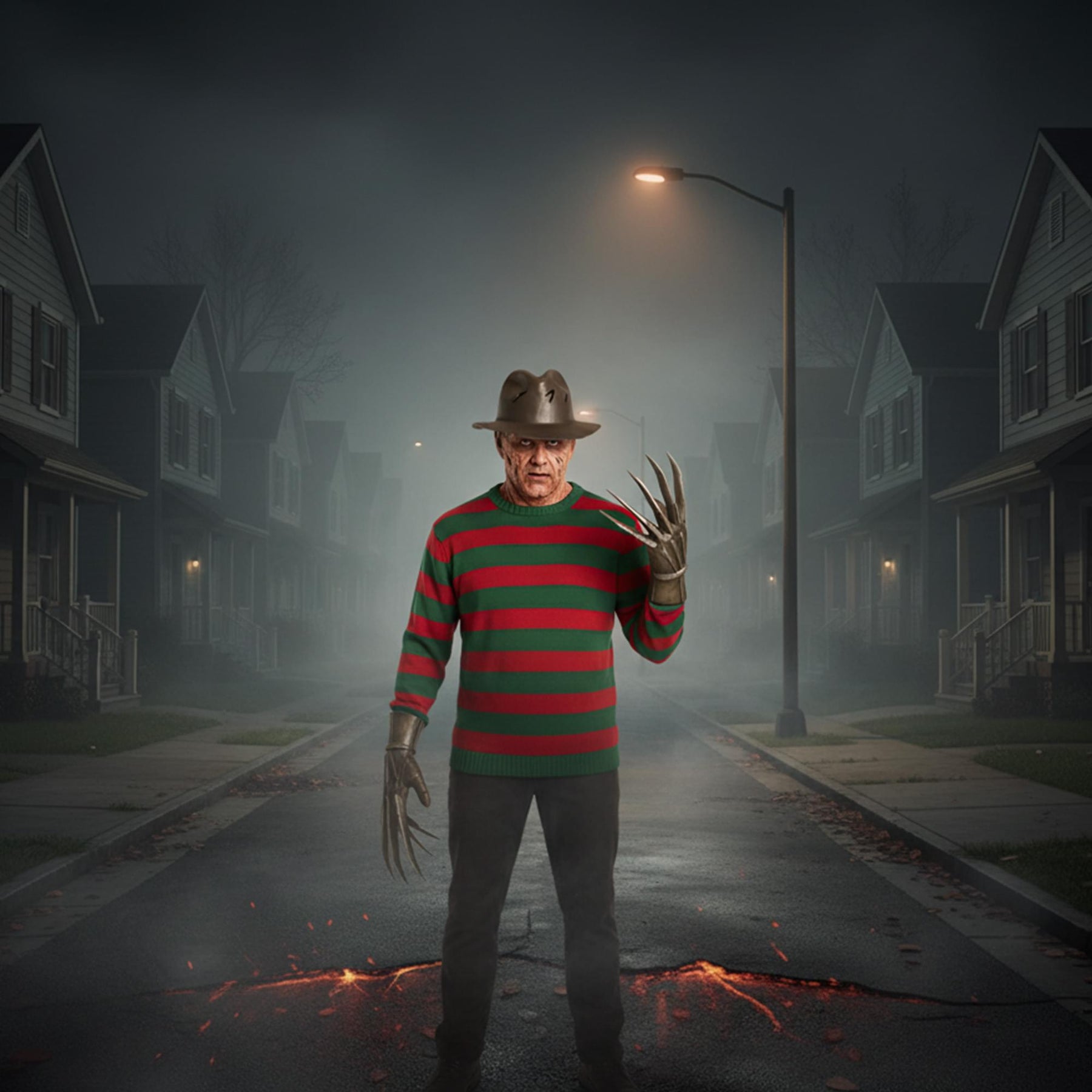 Freddy Krueger Hat Costume Accessory