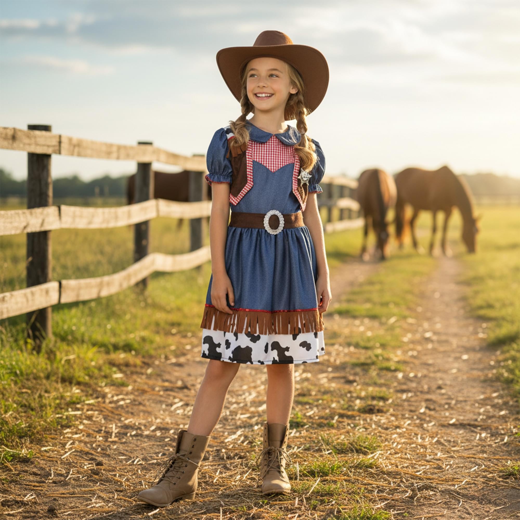 Texan Cowgirl Child Costume