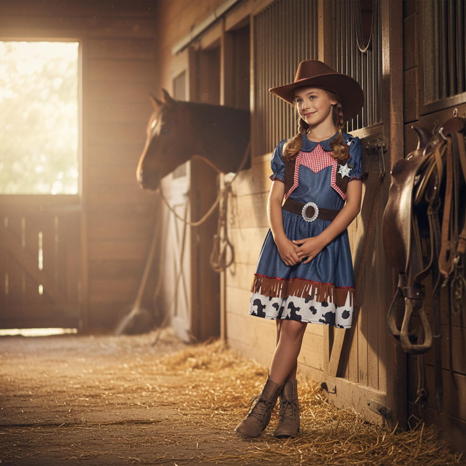 Texan Cowgirl Child Costume