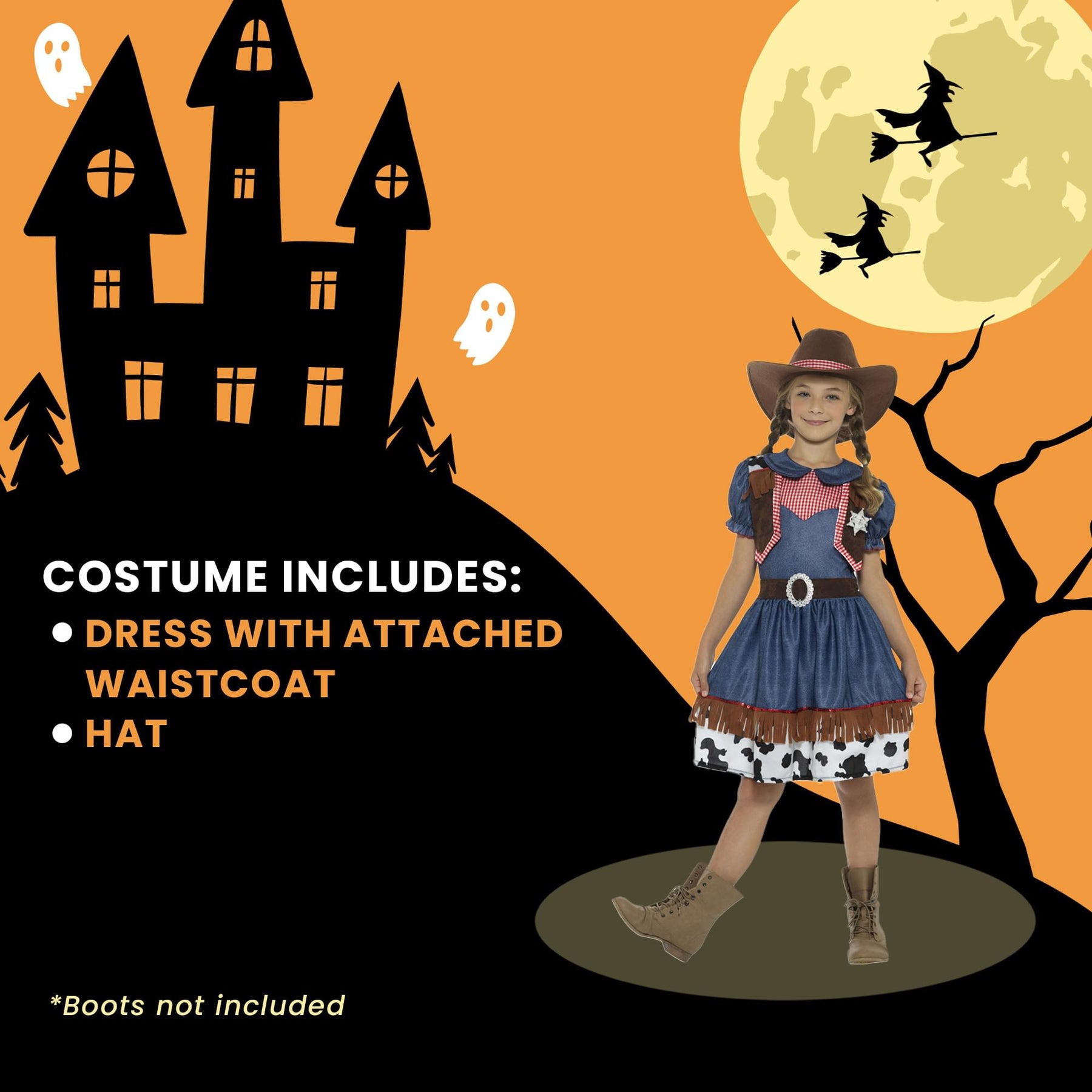 Texan Cowgirl Child Costume