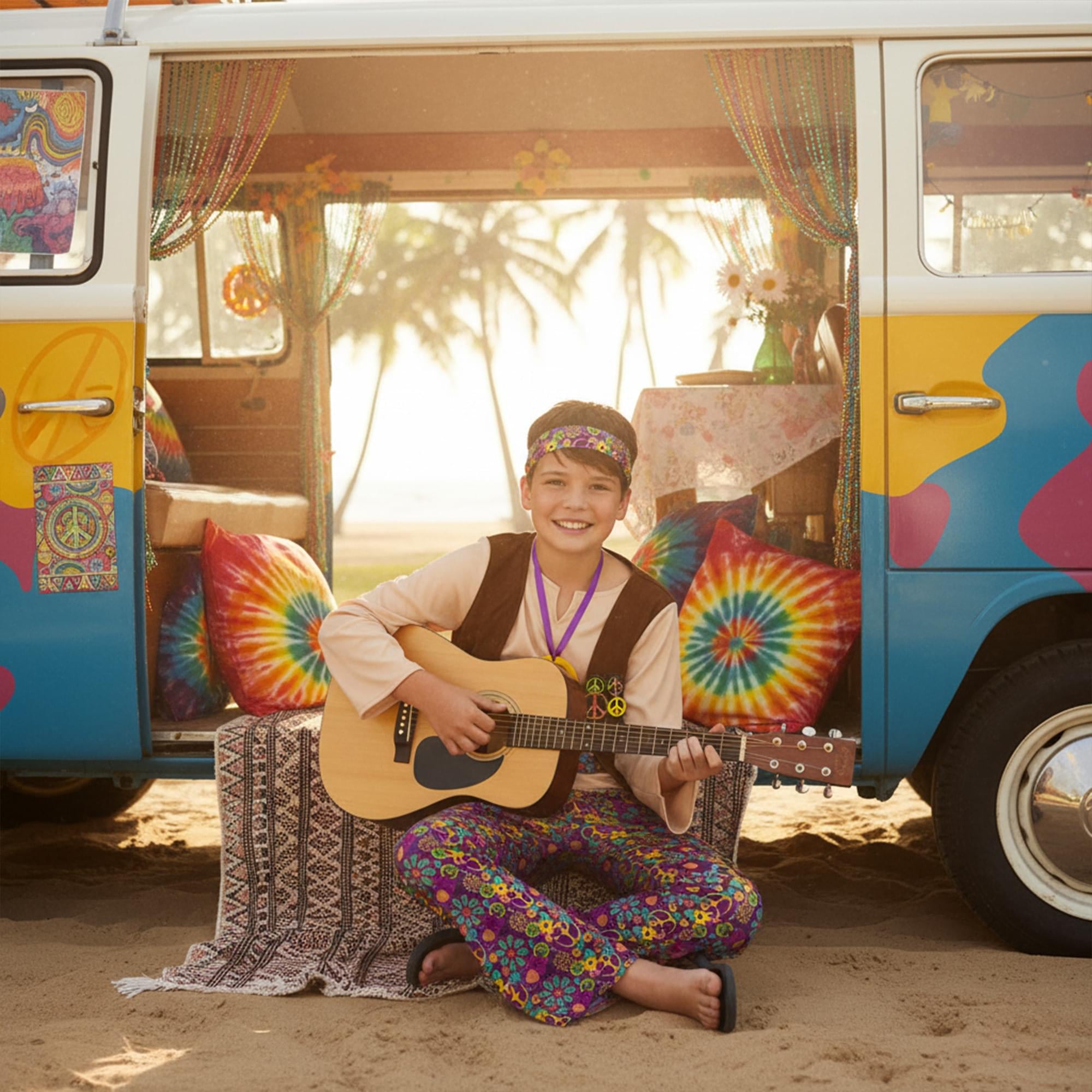 Hippy Boy Child Costume