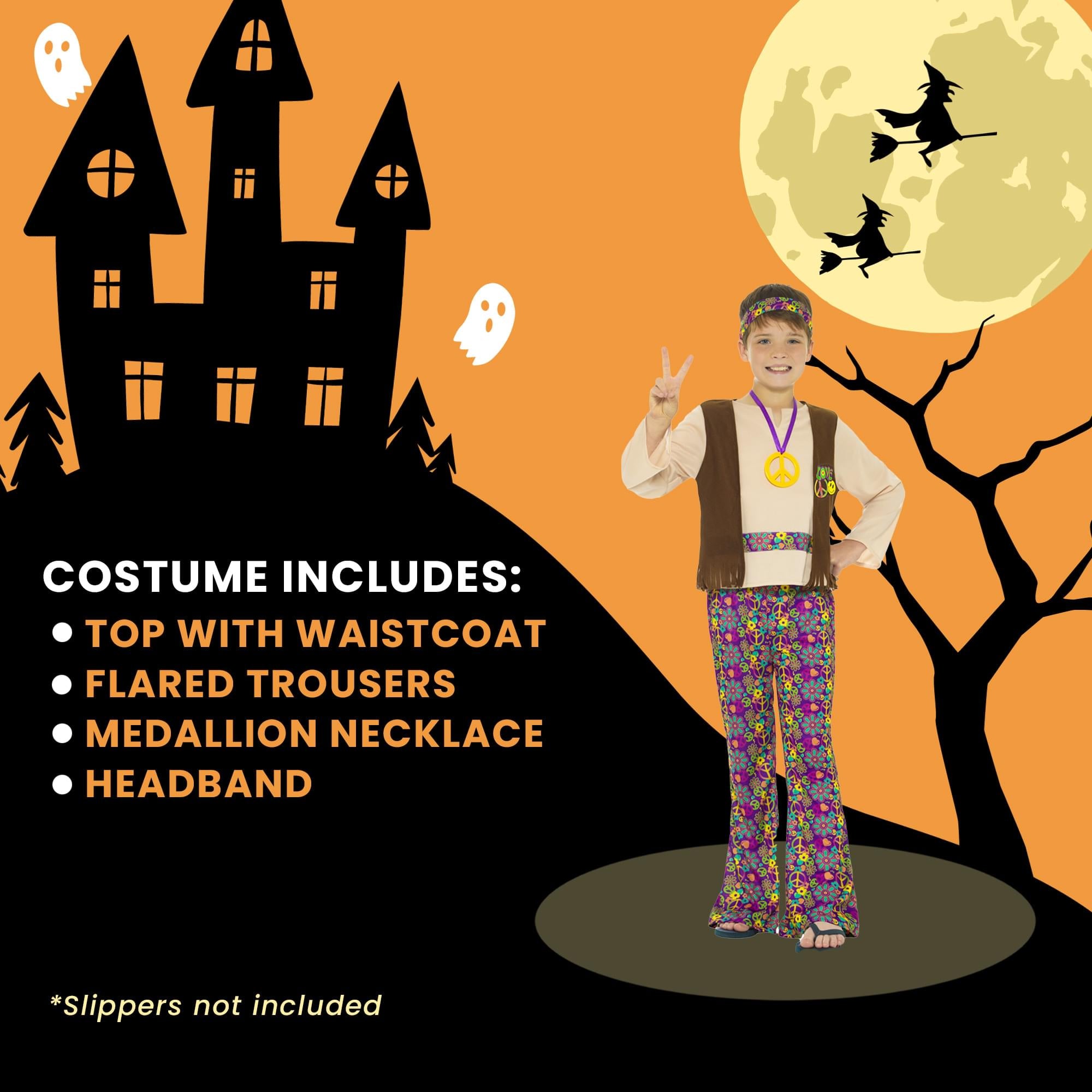 Hippy Boy Child Costume