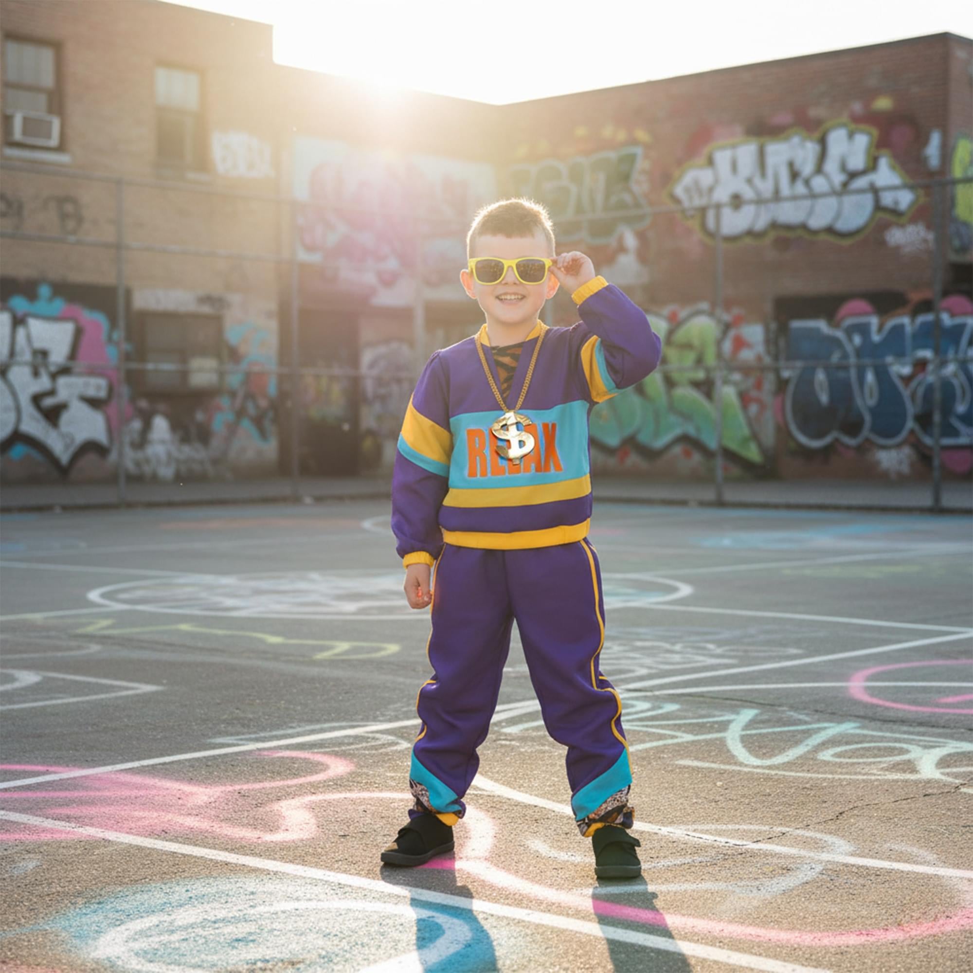 80s Boys Relax Child Costume