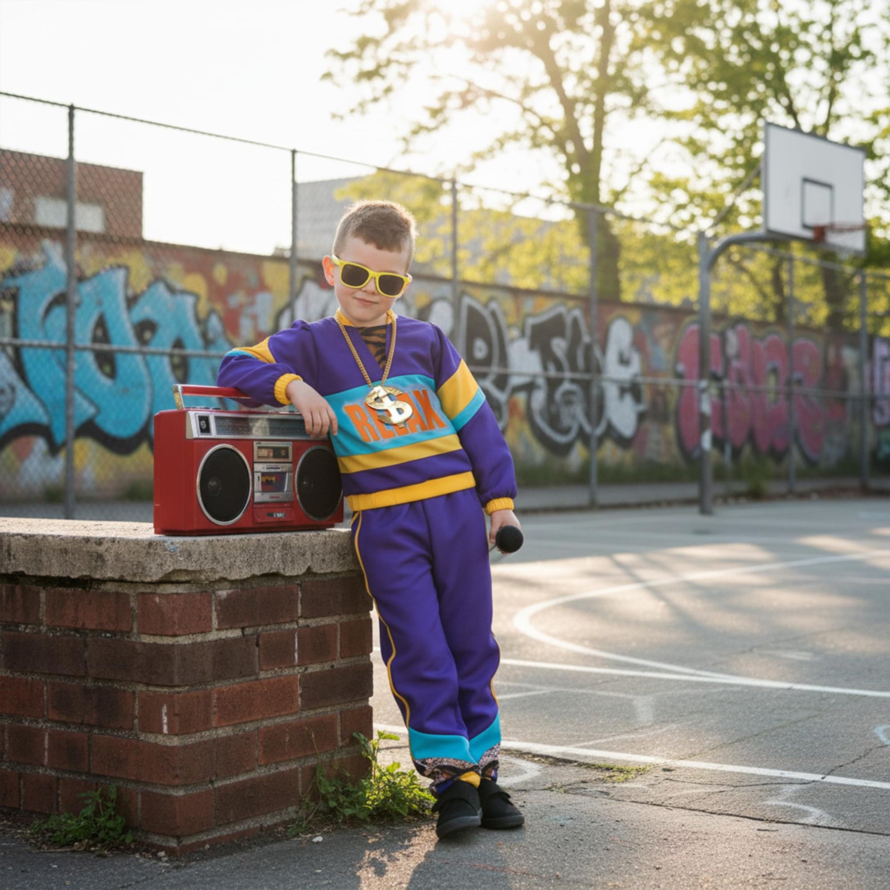 80s Boys Relax Child Costume
