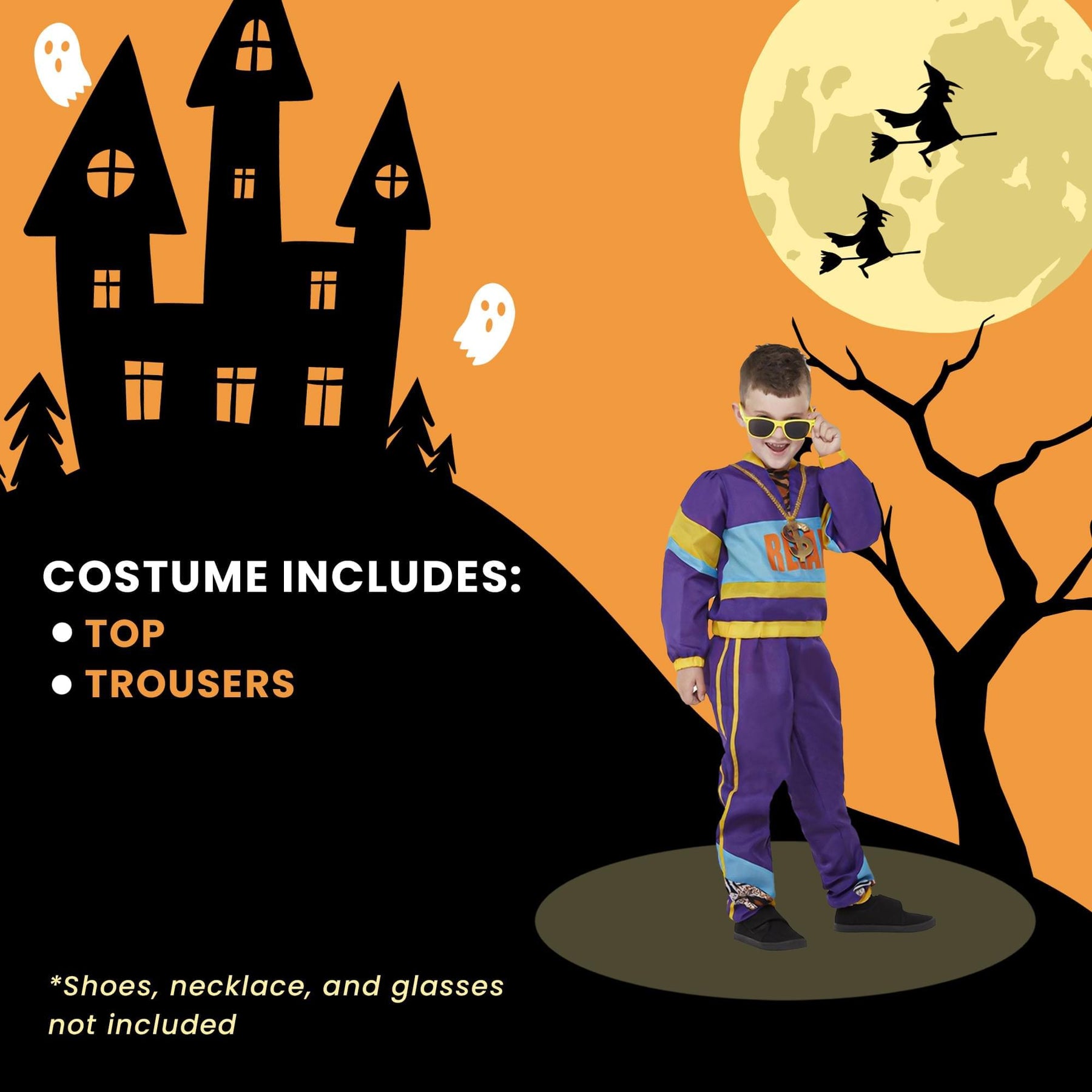 80s Boys Relax Child Costume