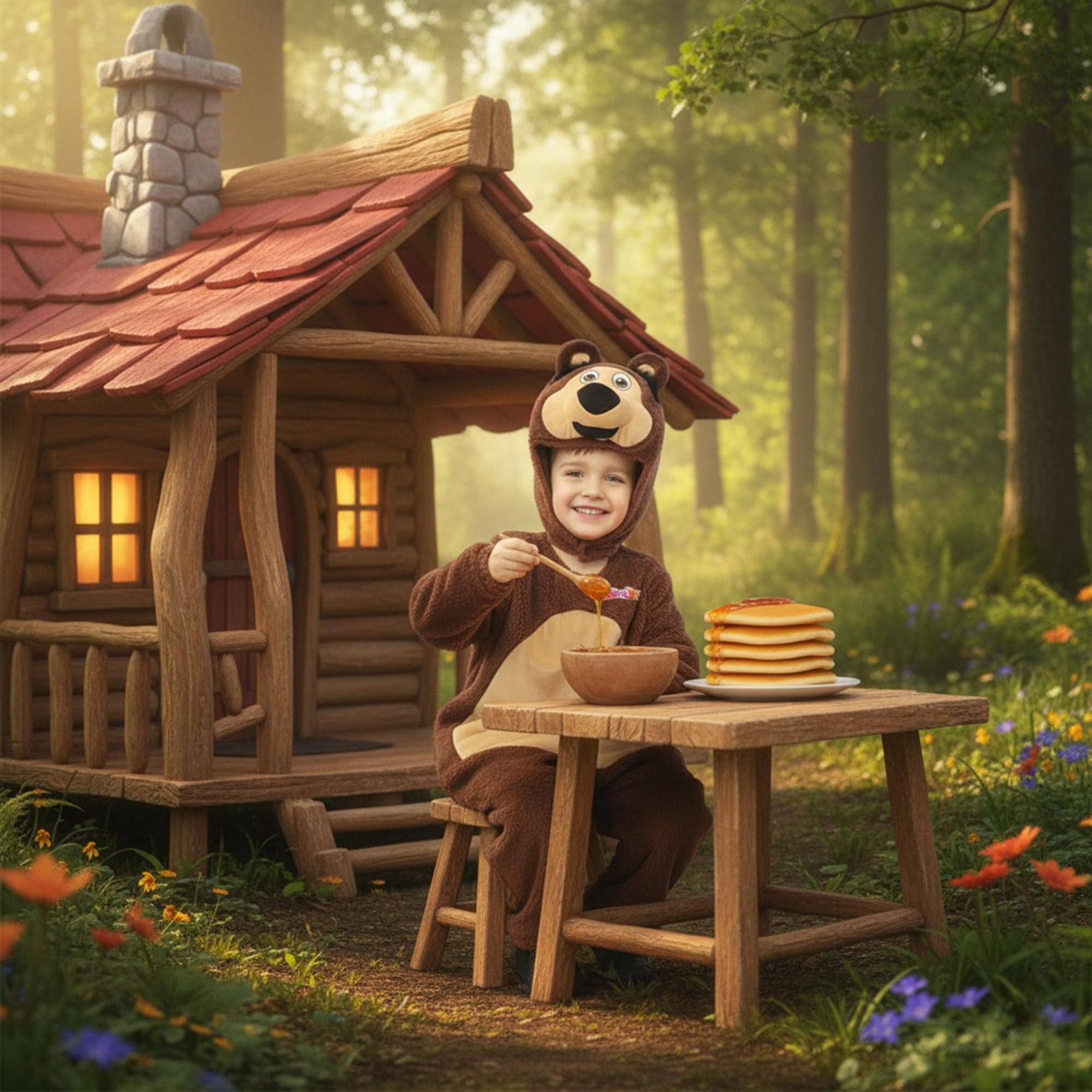 Masha and the Bear, Bear Child Costume