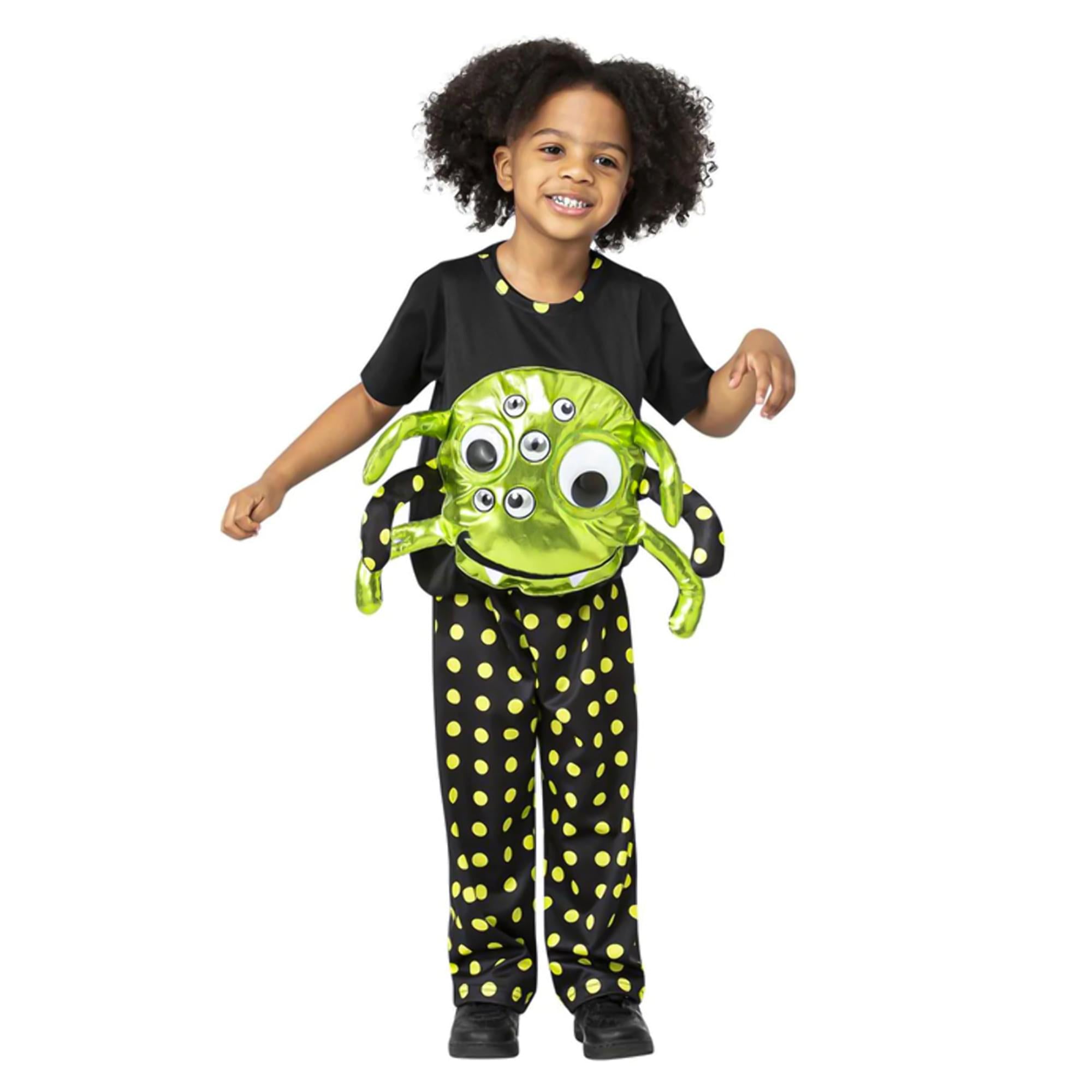 Neon Spider Child Costume
