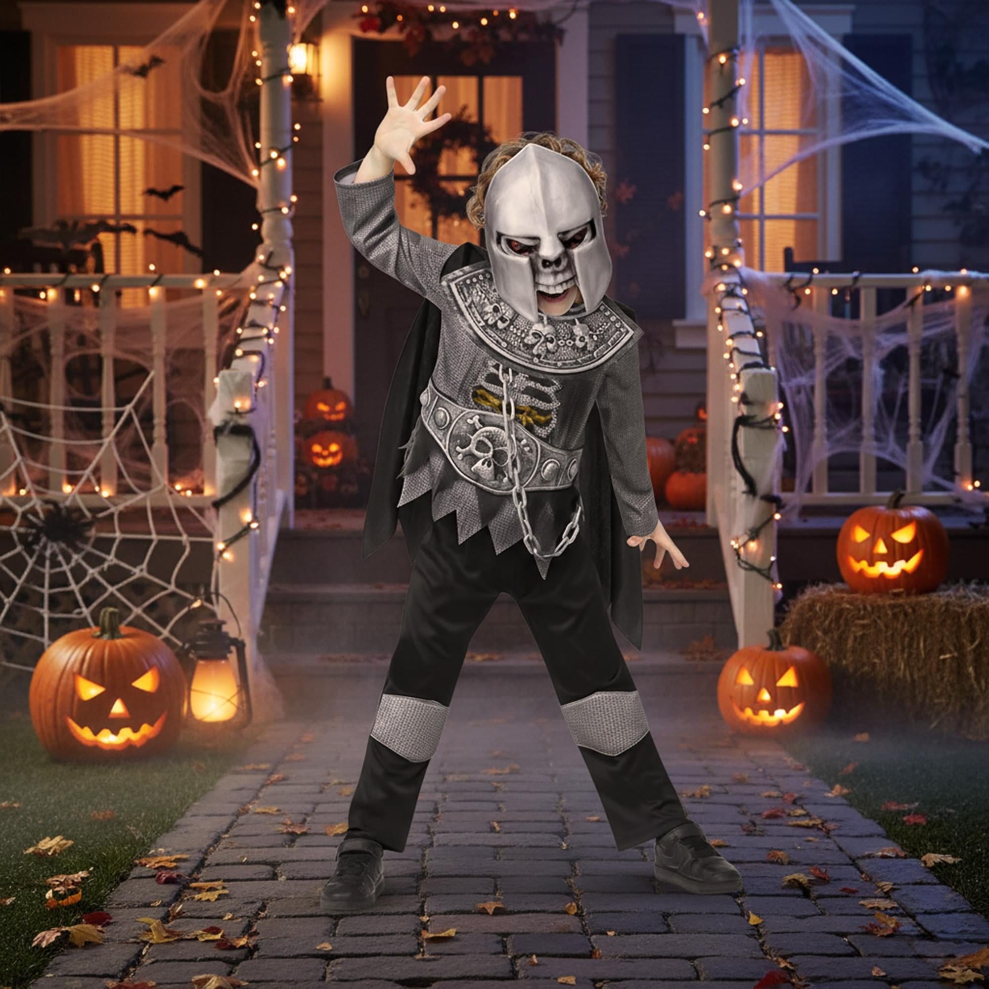 Skeleton Knight Child Costume