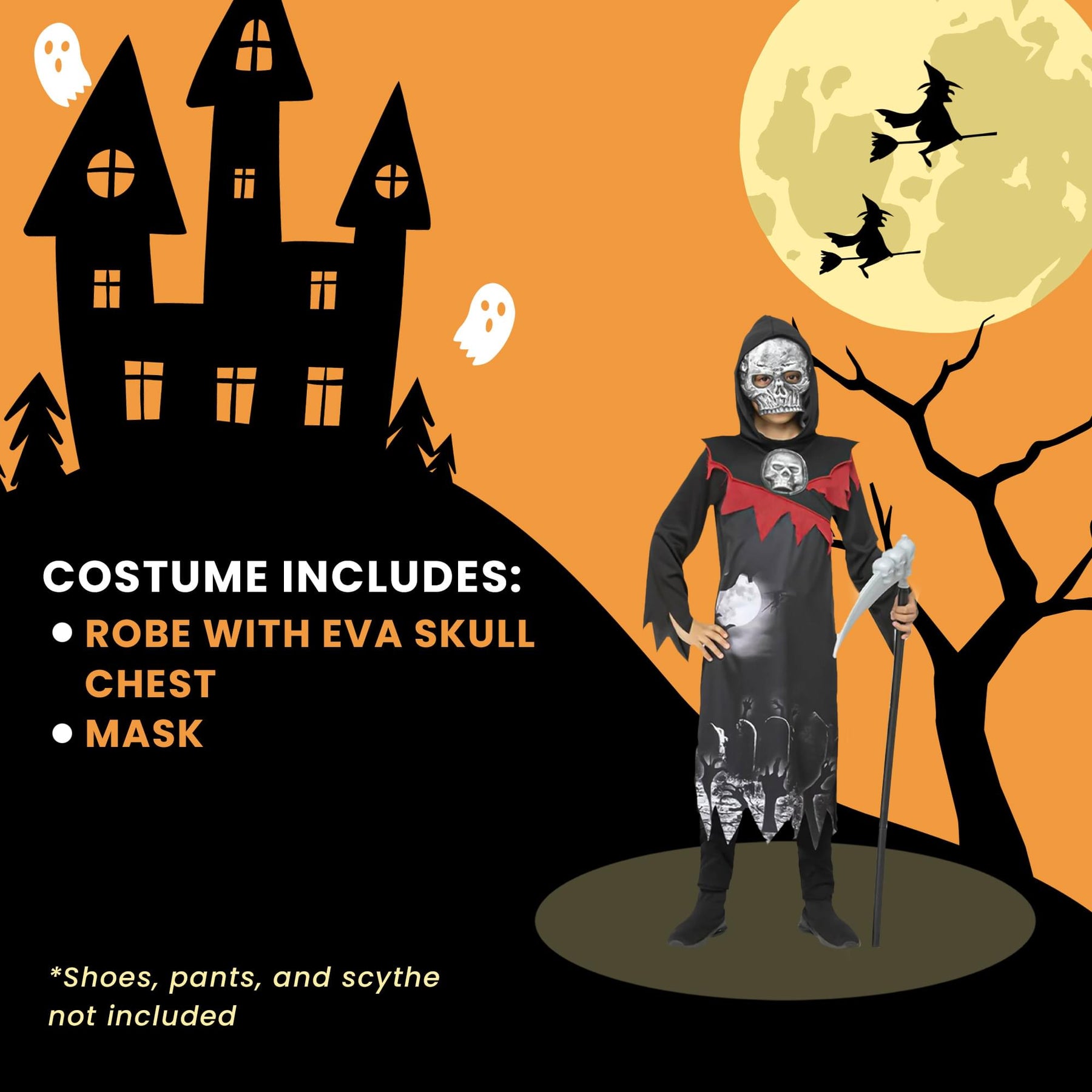 Grim Reaper Child Costume