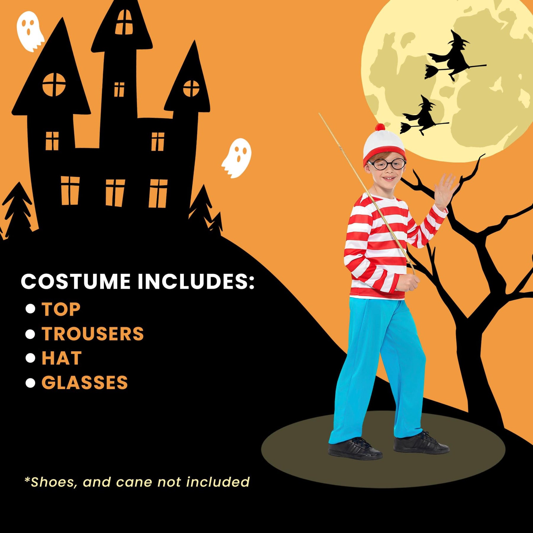 Where Wally Child Costume