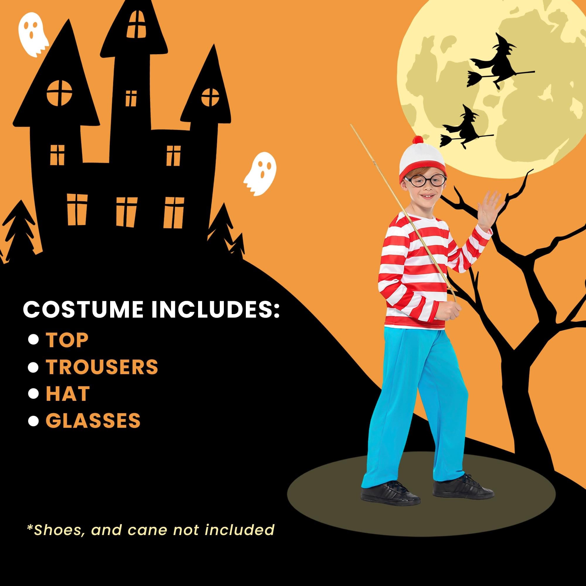 Where Wally Child Costume