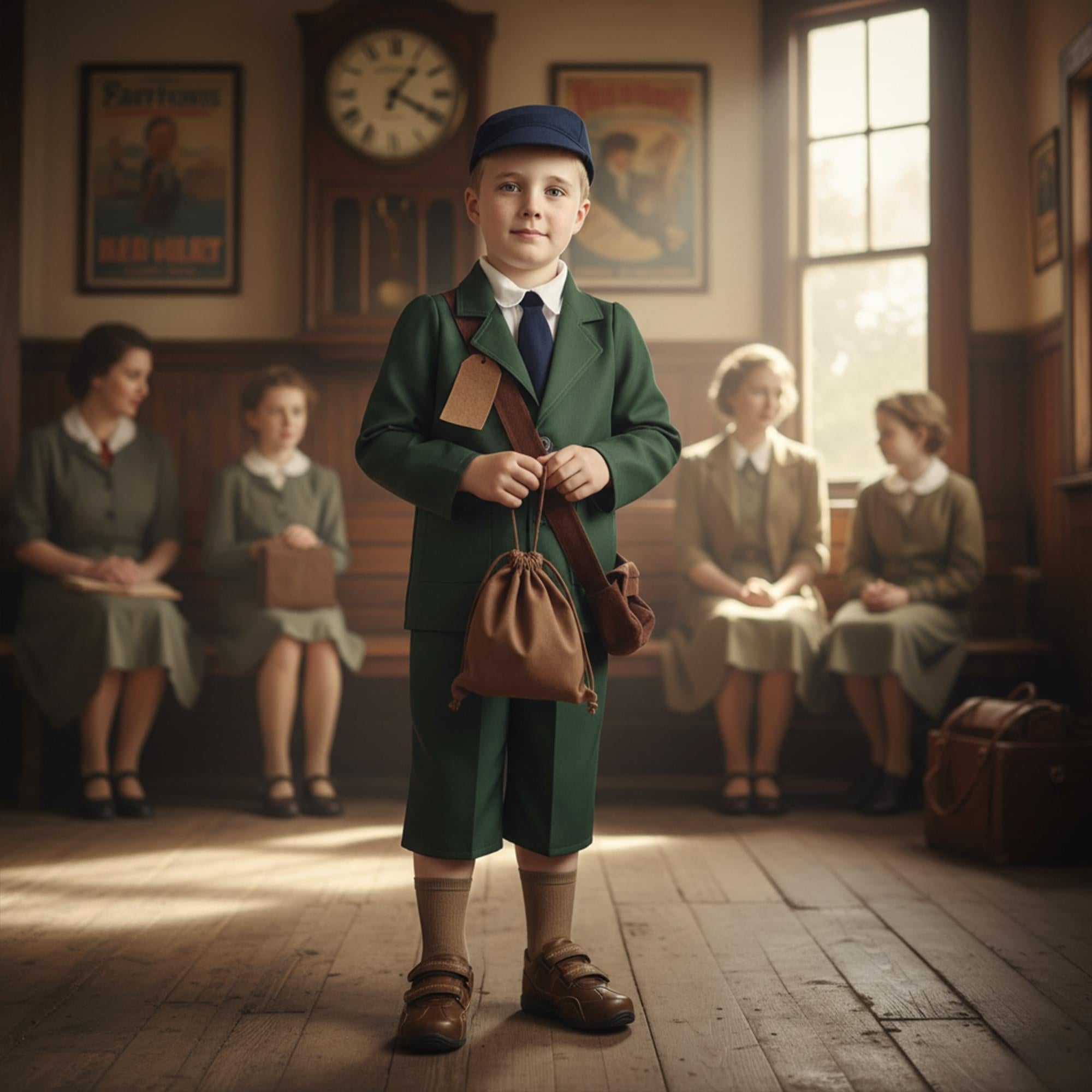 World War Ii Evacuee Boy Child Costume