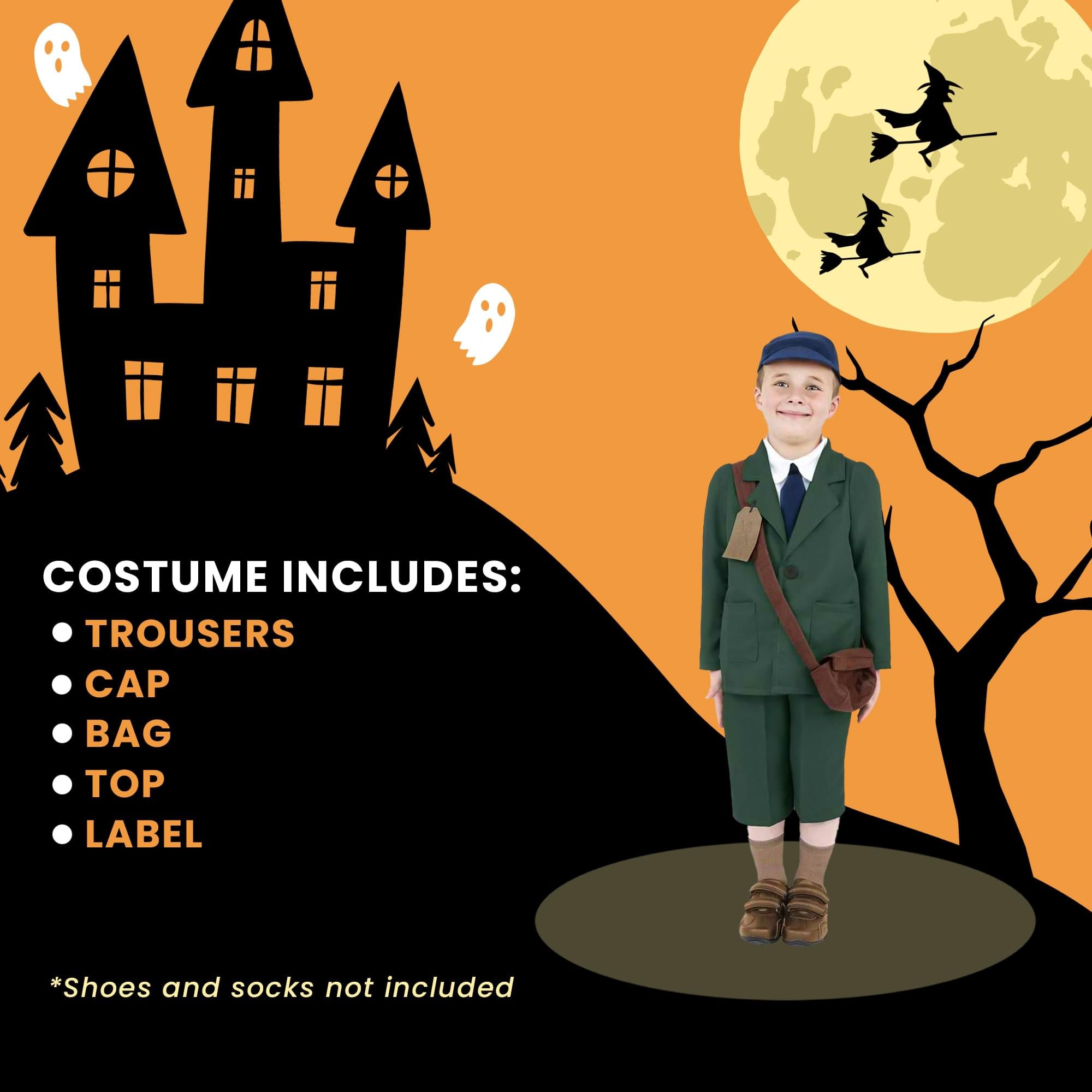 World War Ii Evacuee Boy Child Costume