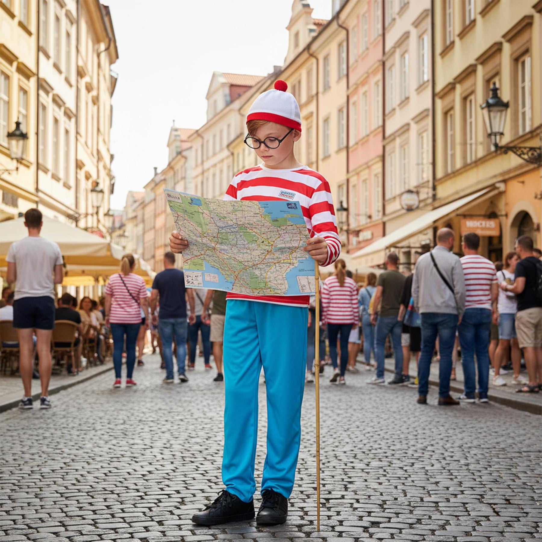 Where Wally Child Costume