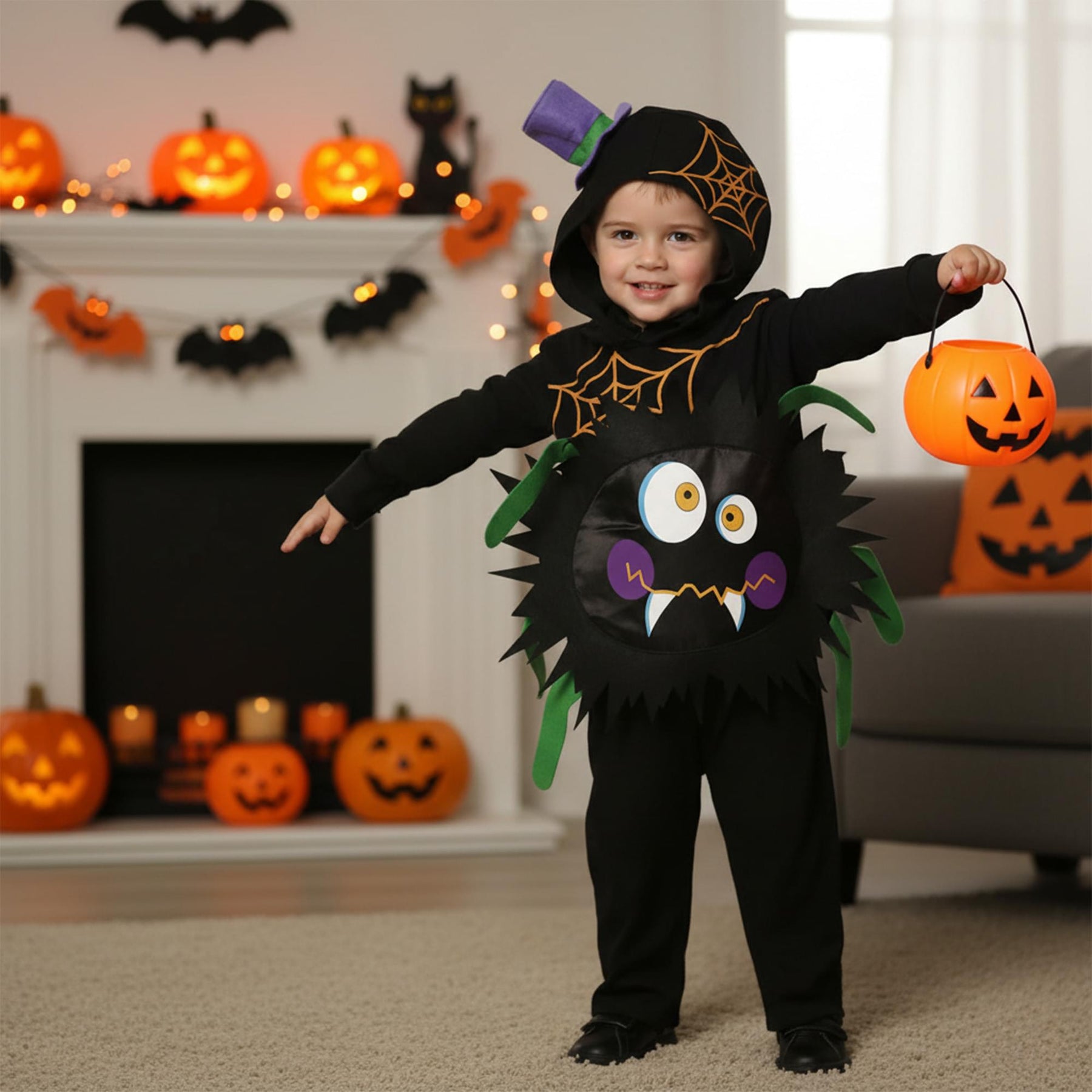 Crazy Spider Child Costume