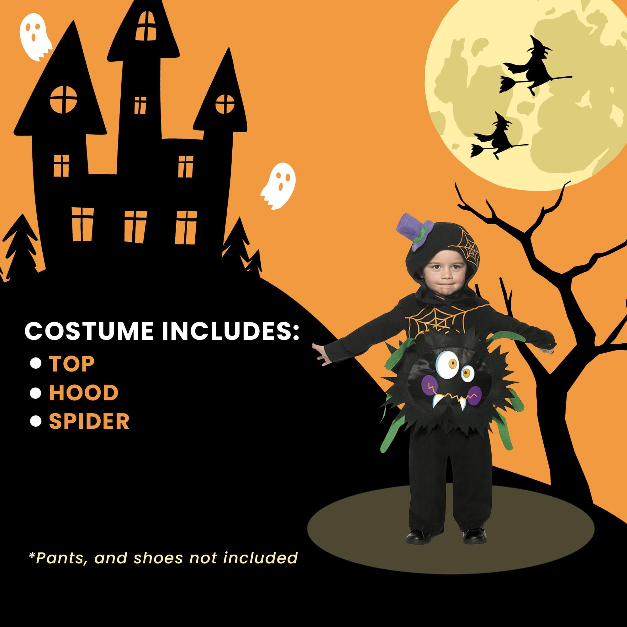 Crazy Spider Child Costume