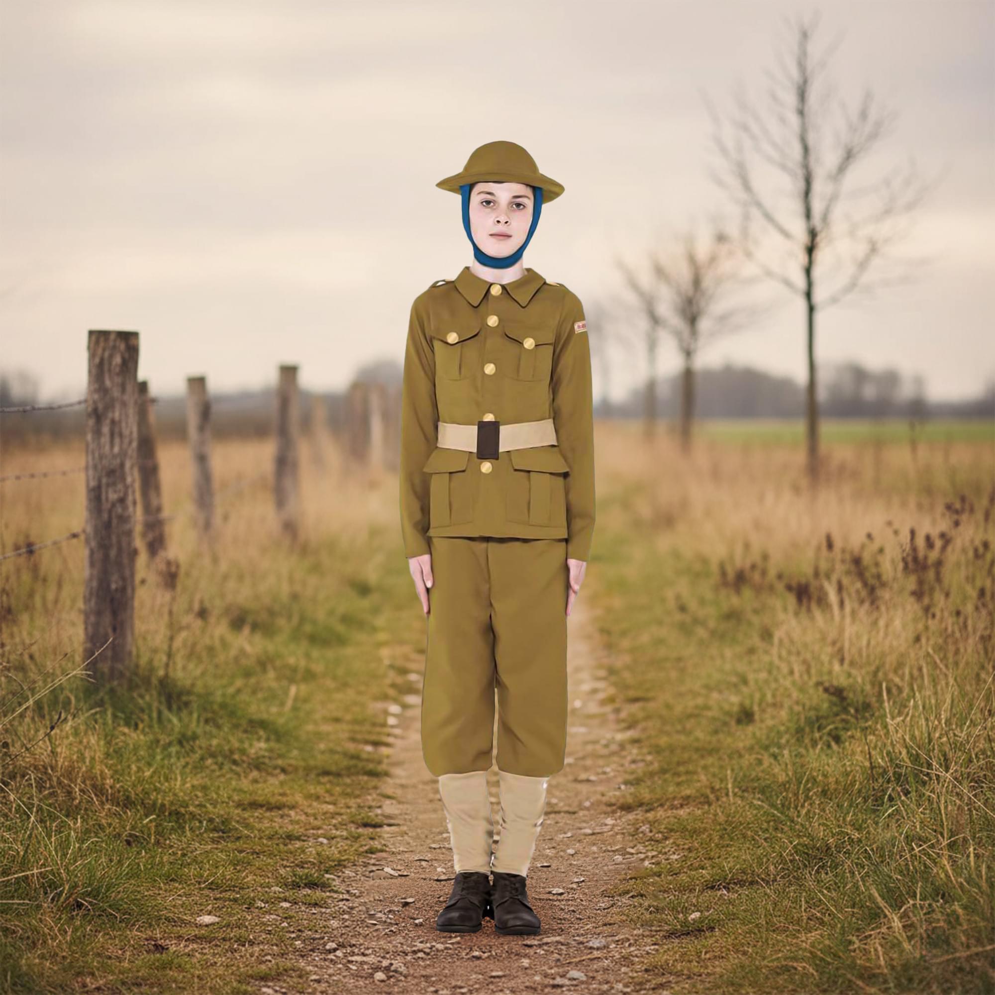 Horrible Histories Ww1 Boy Child Costume