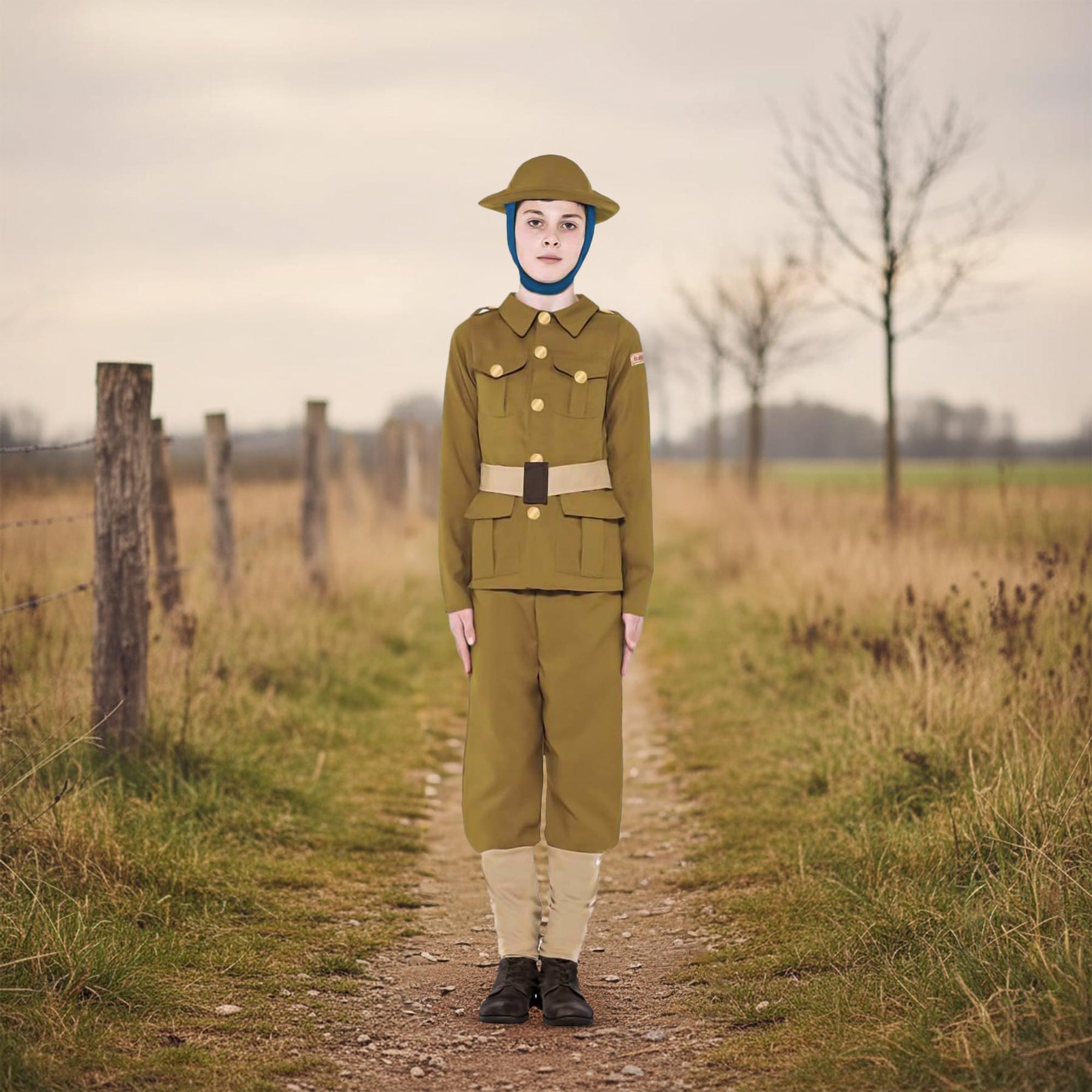 Horrible Histories Ww1 Boy Child Costume