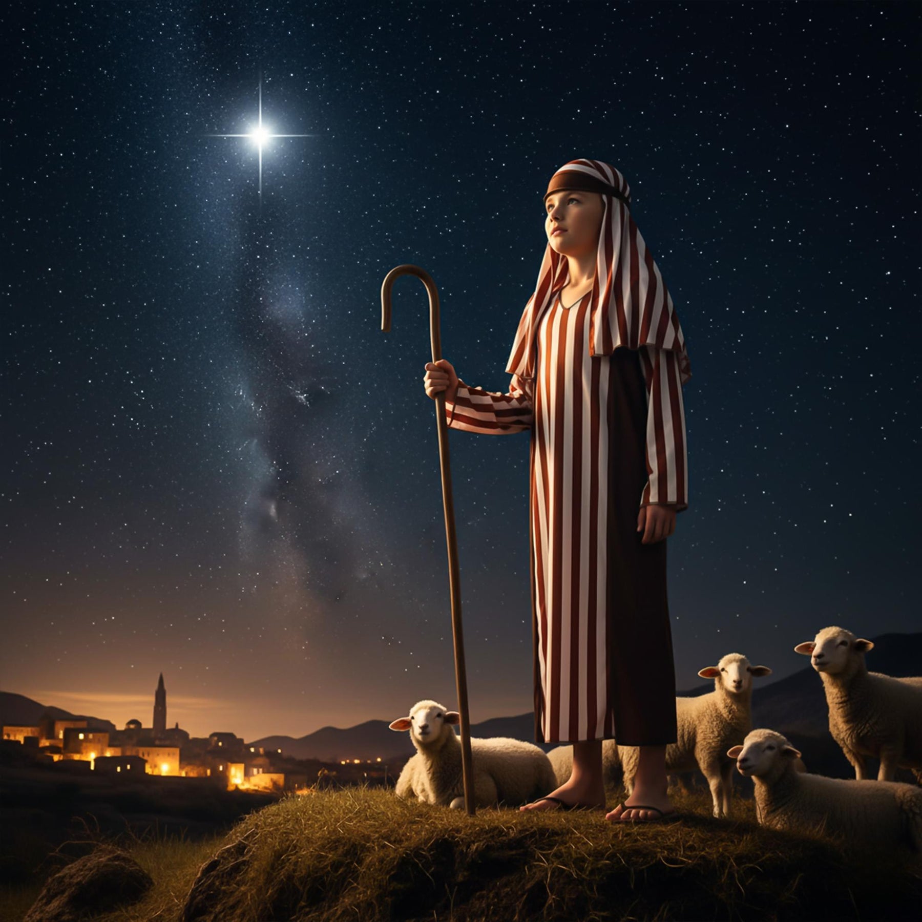 Shepherd Child Costume