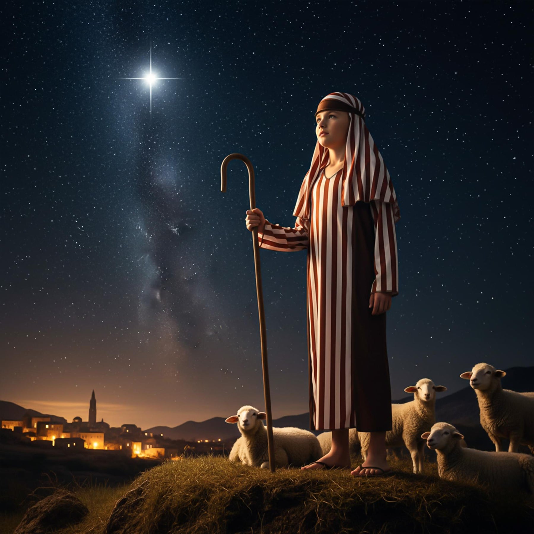 Shepherd Child Costume