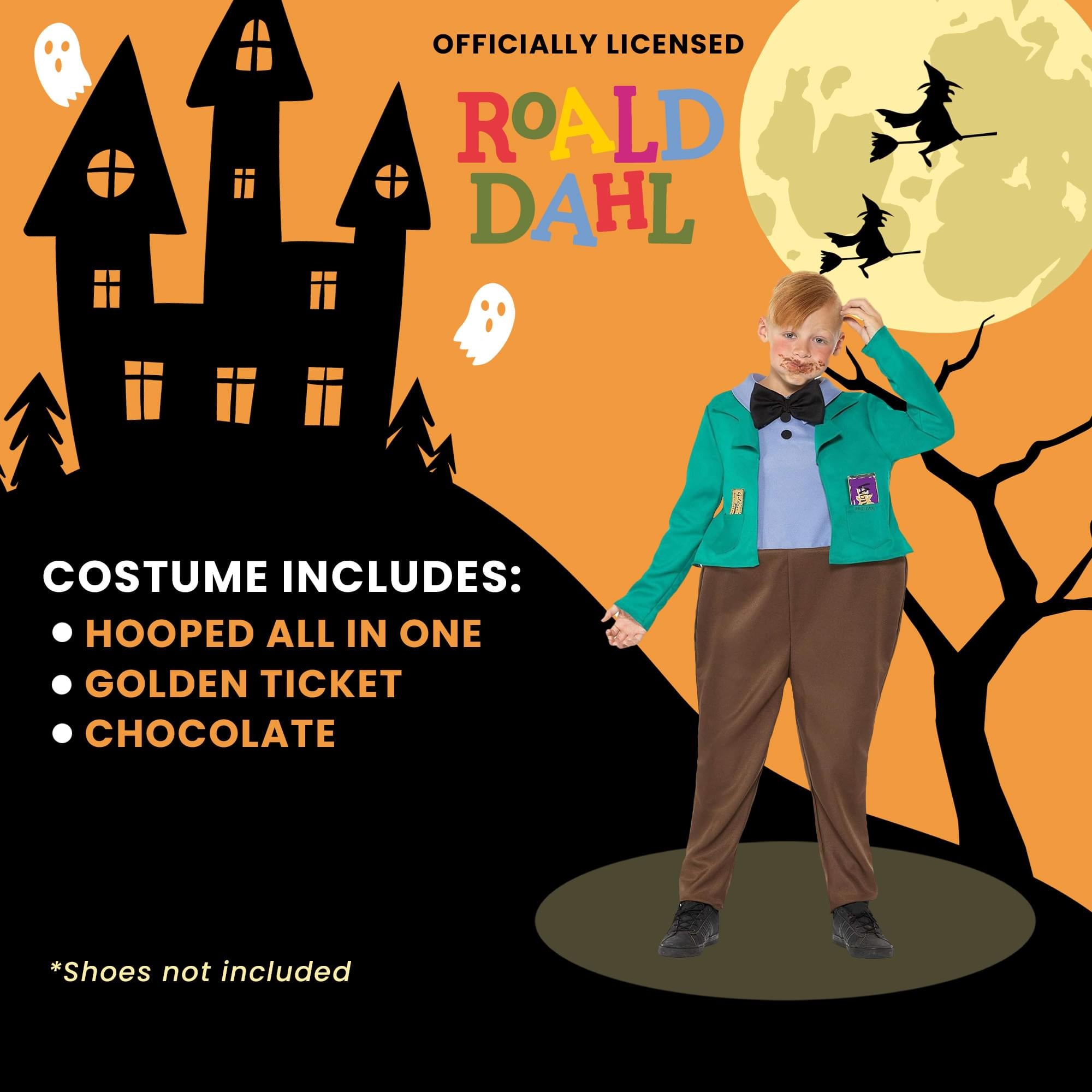 Roald Dahl Augustus Gloop Child Costume