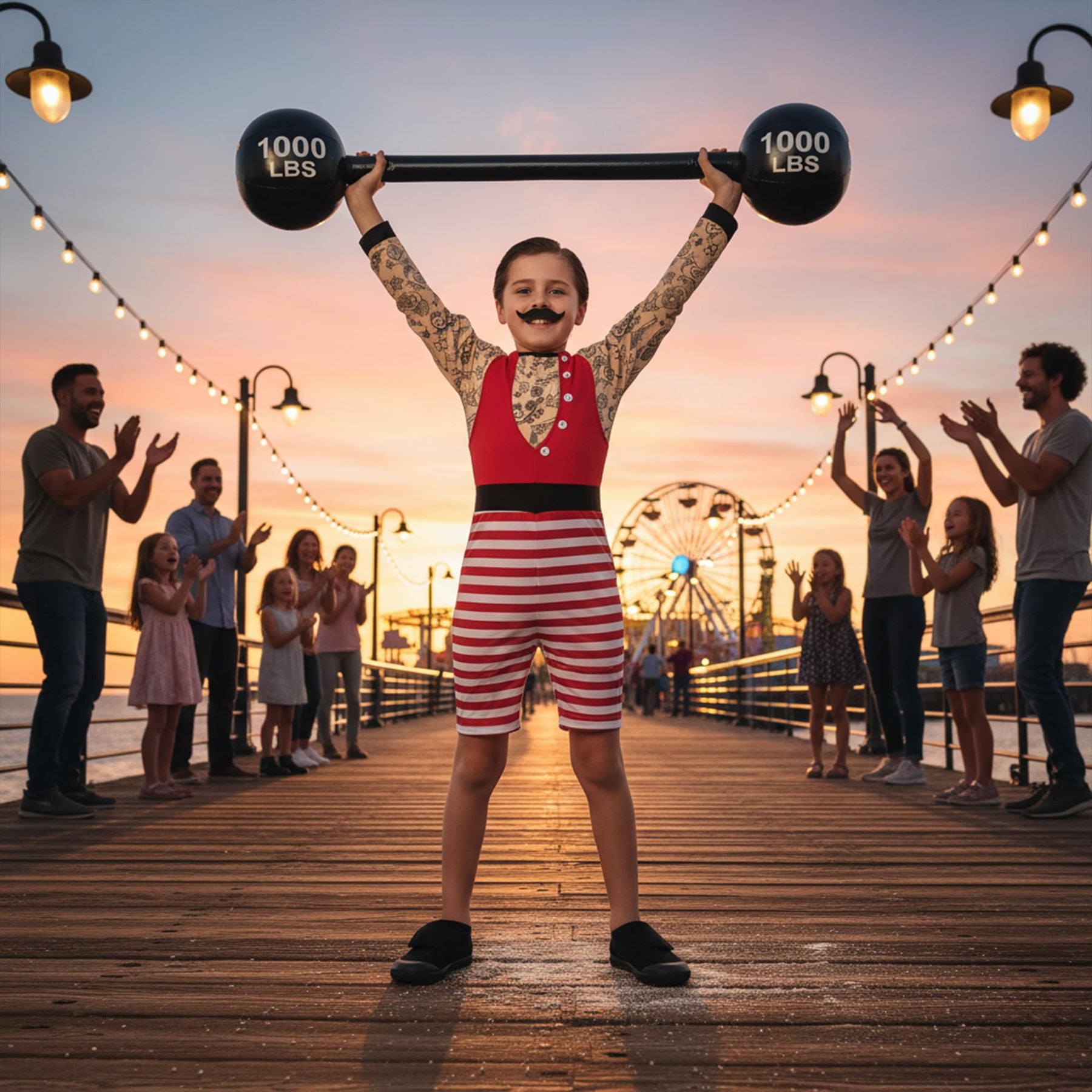 Kids Strong Boy Child Costume