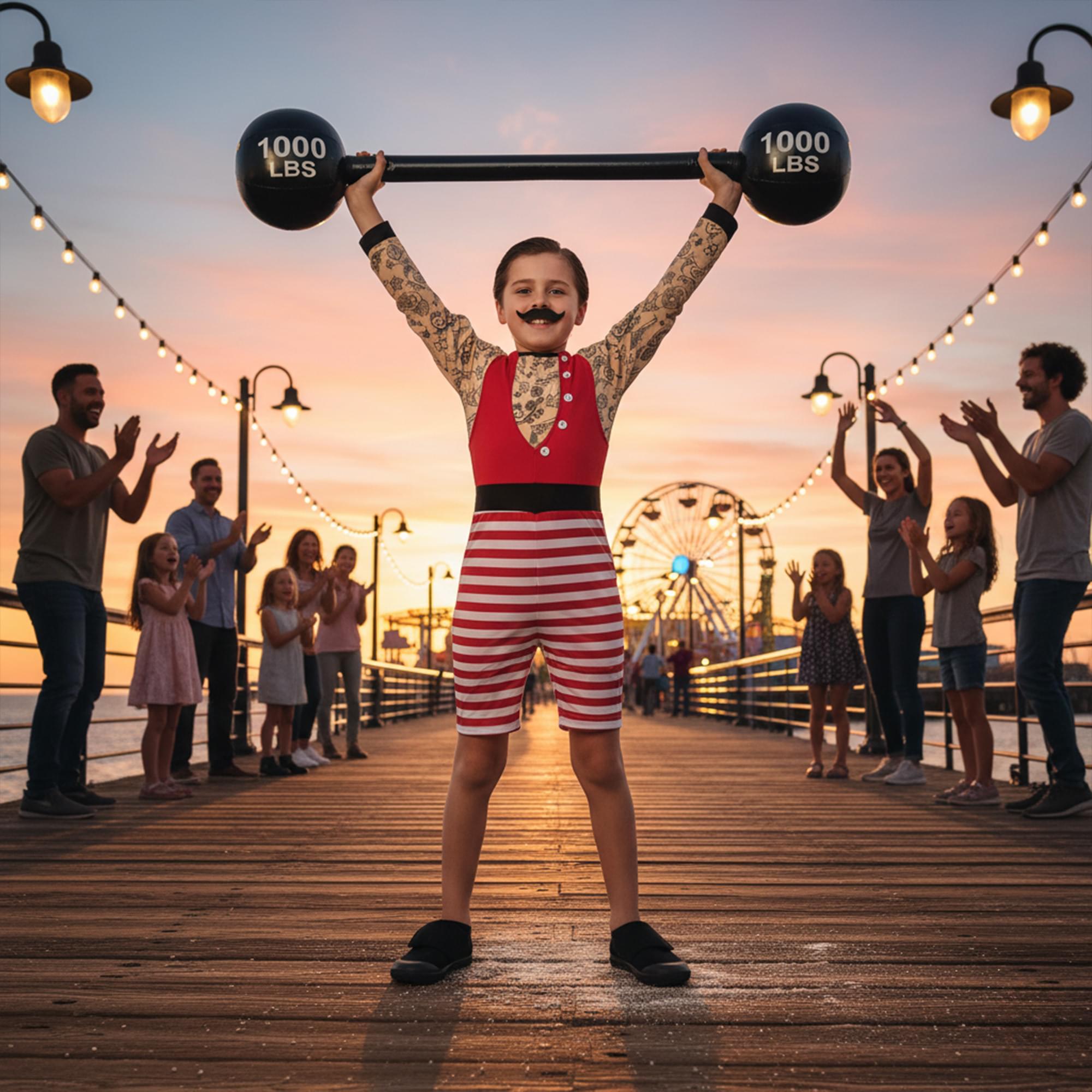 Kids Strong Boy Child Costume