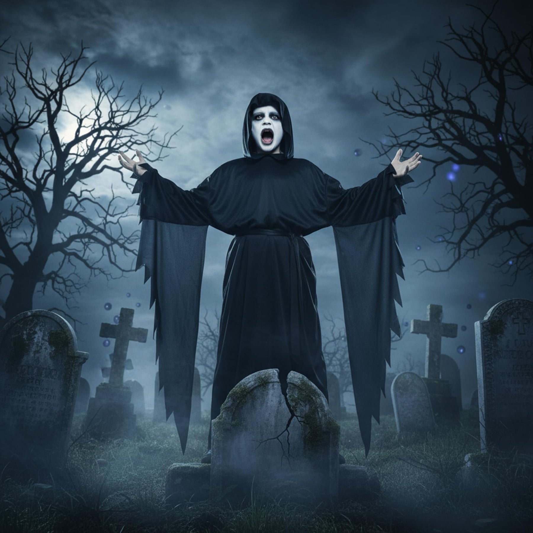 Screaming Ghost Robe Child Costume