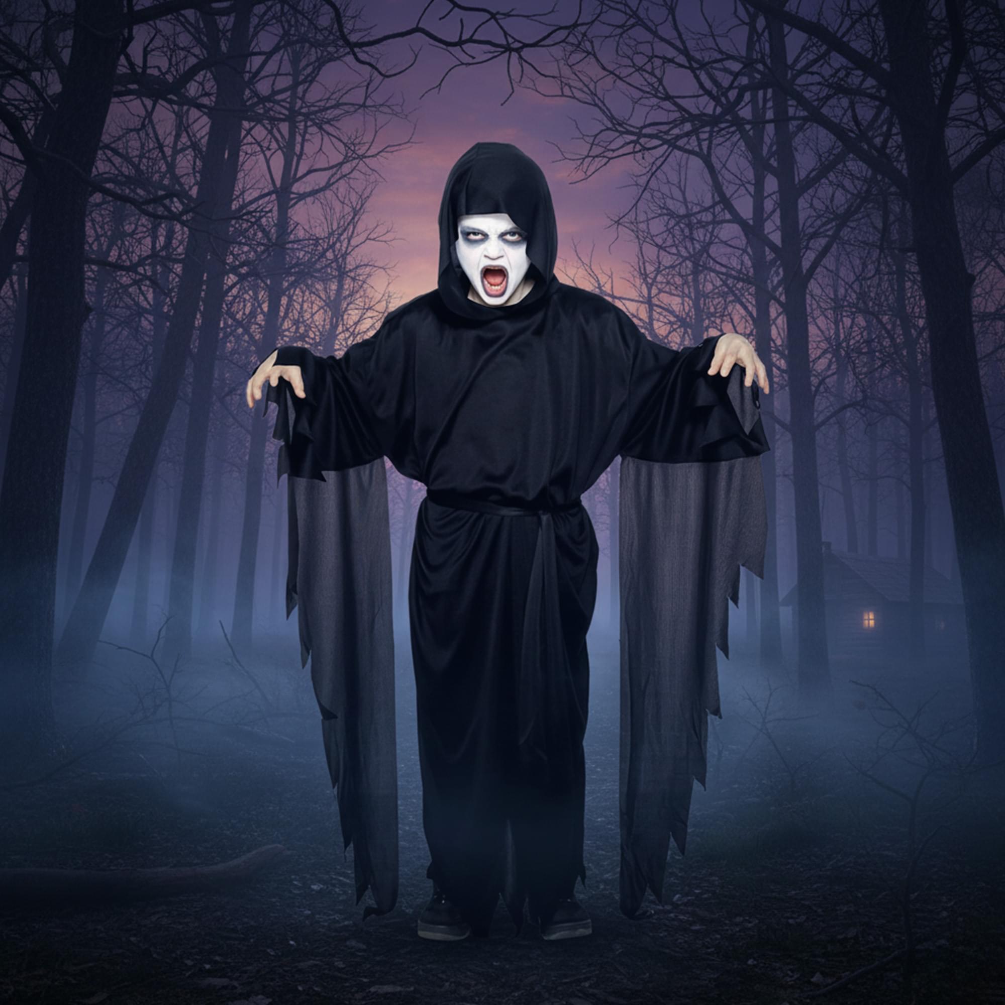 Screaming Ghost Robe Child Costume