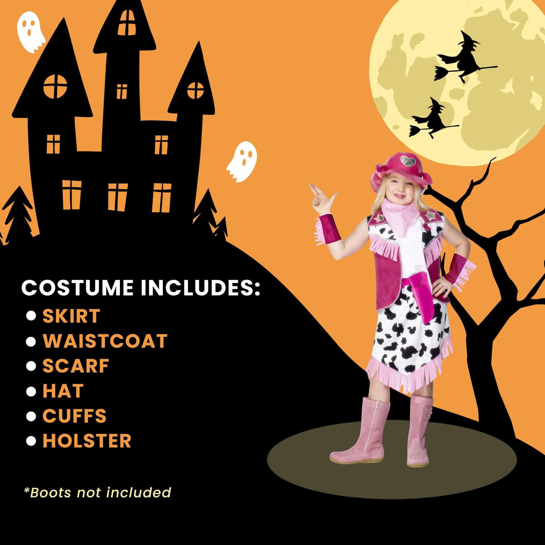 Rodeo Girl Child Costume