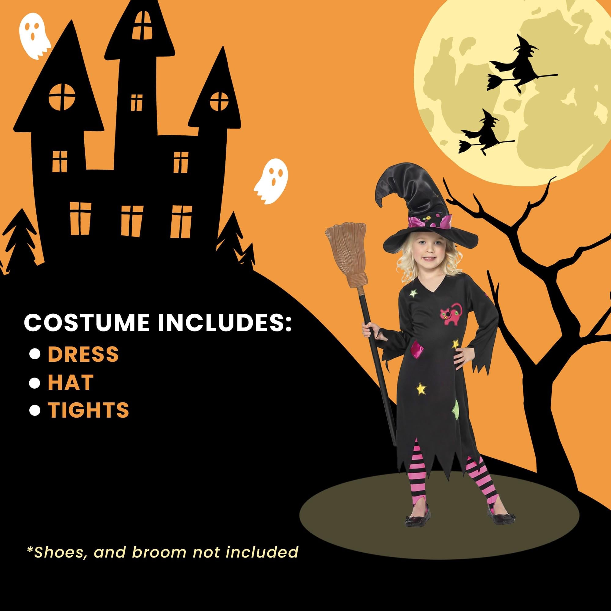 Cinder Witch Child Costume