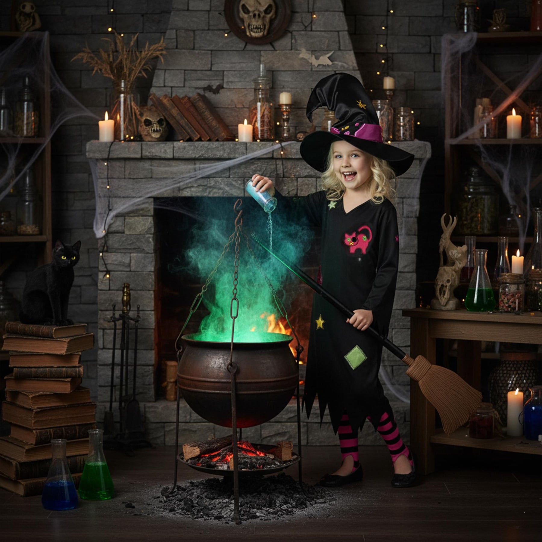 Cinder Witch Child Costume