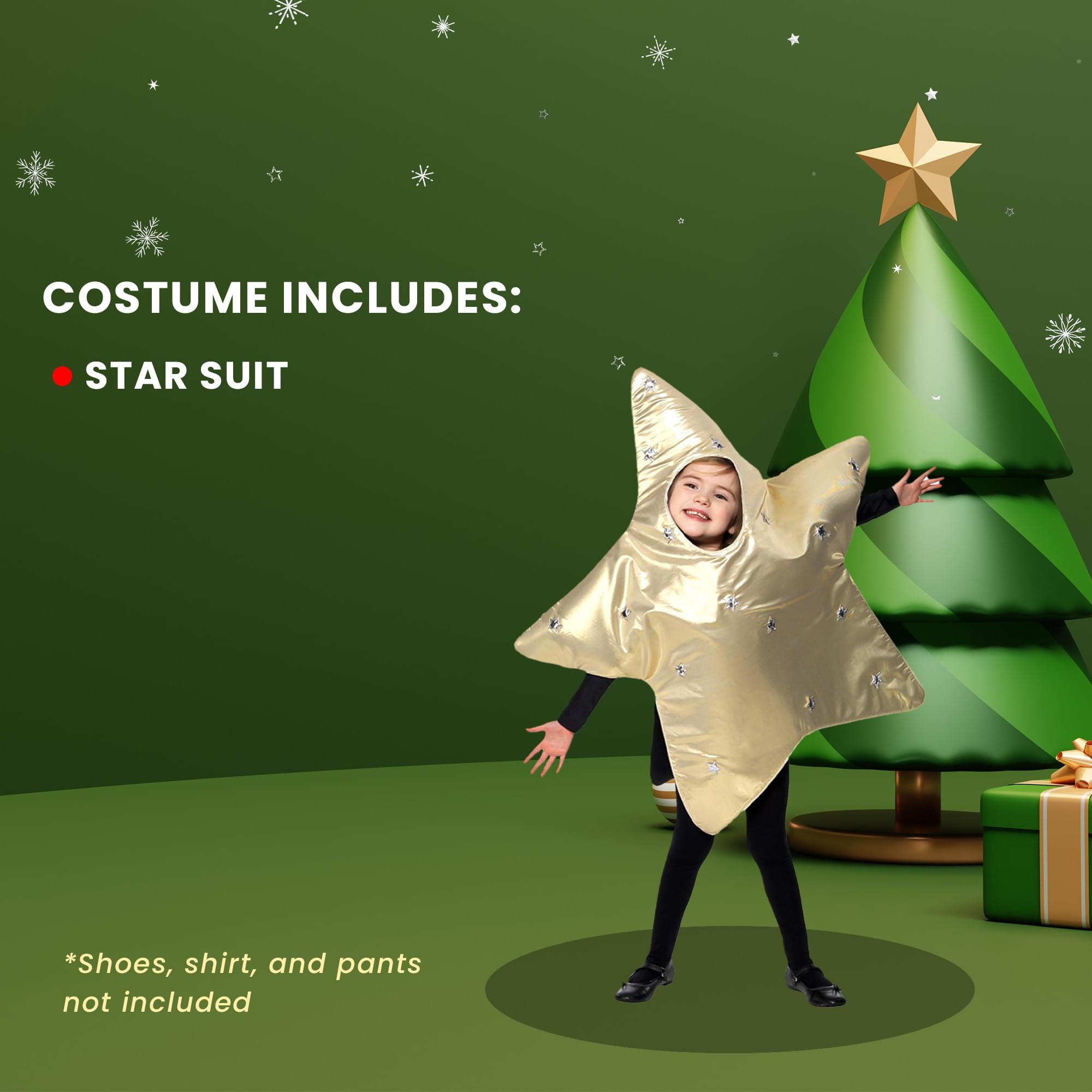 Christmas Star Child Costume