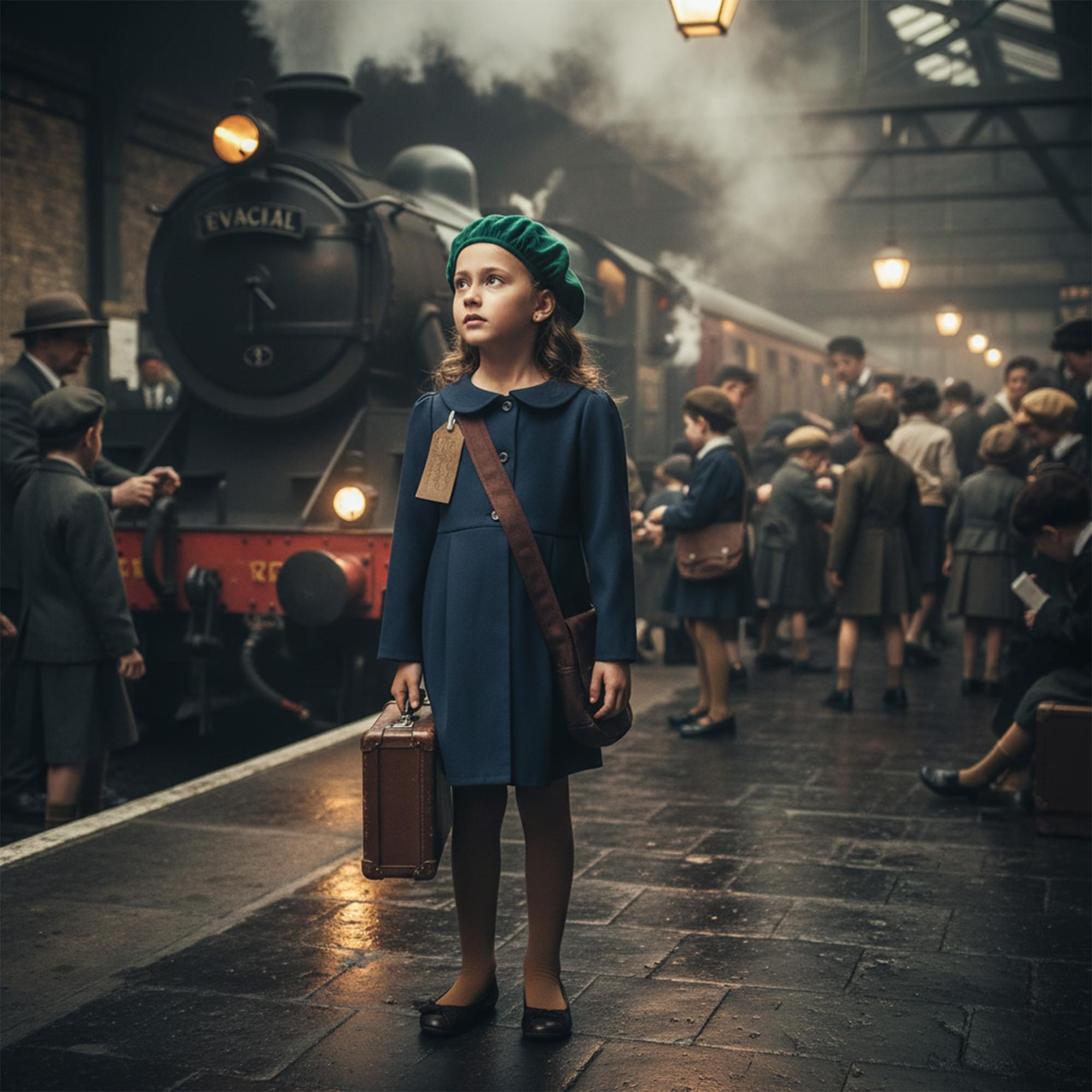 World War Ii Evacuee Girl Child Costume