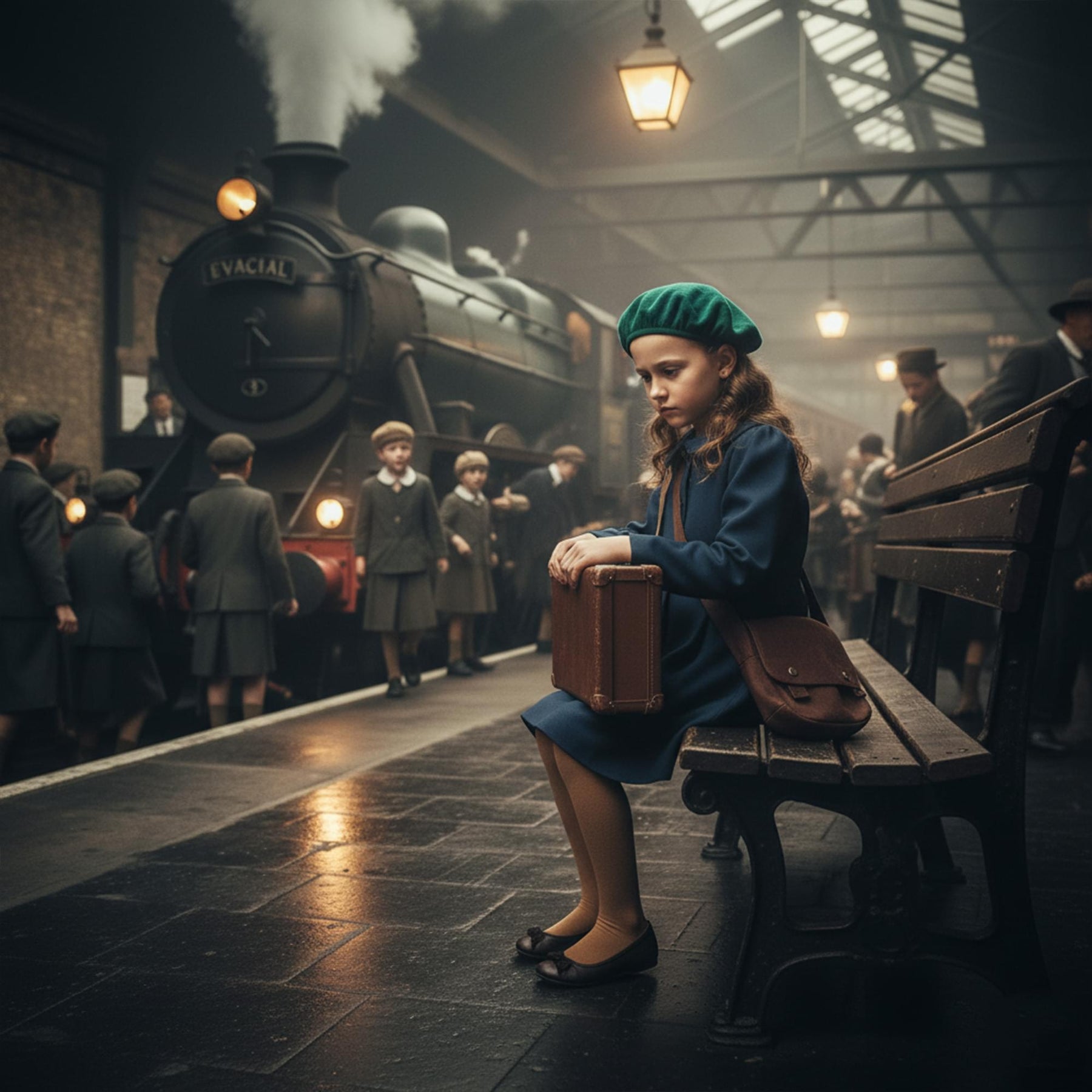 World War Ii Evacuee Girl Child Costume