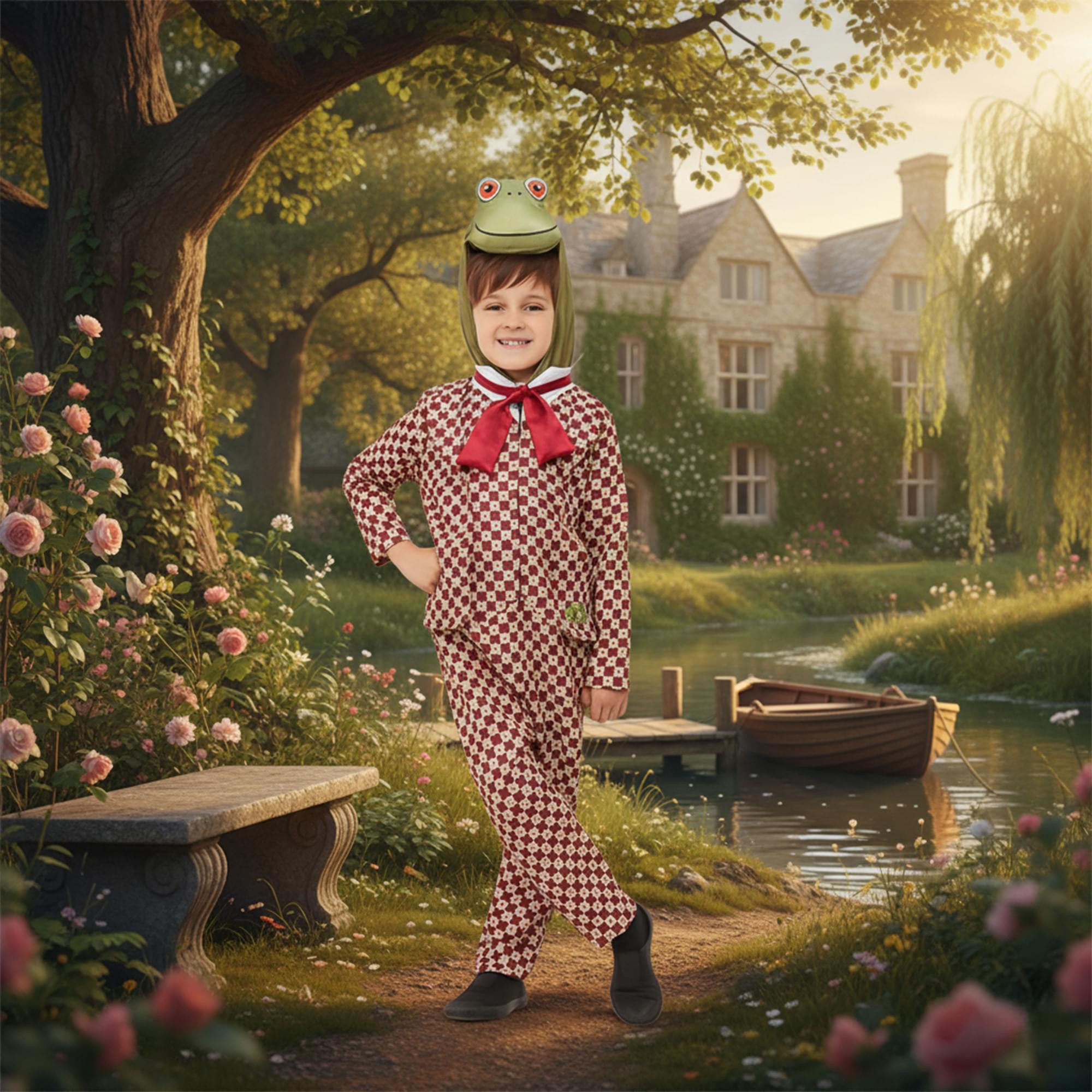 Kids Wind in the Willows Toad Child Costume