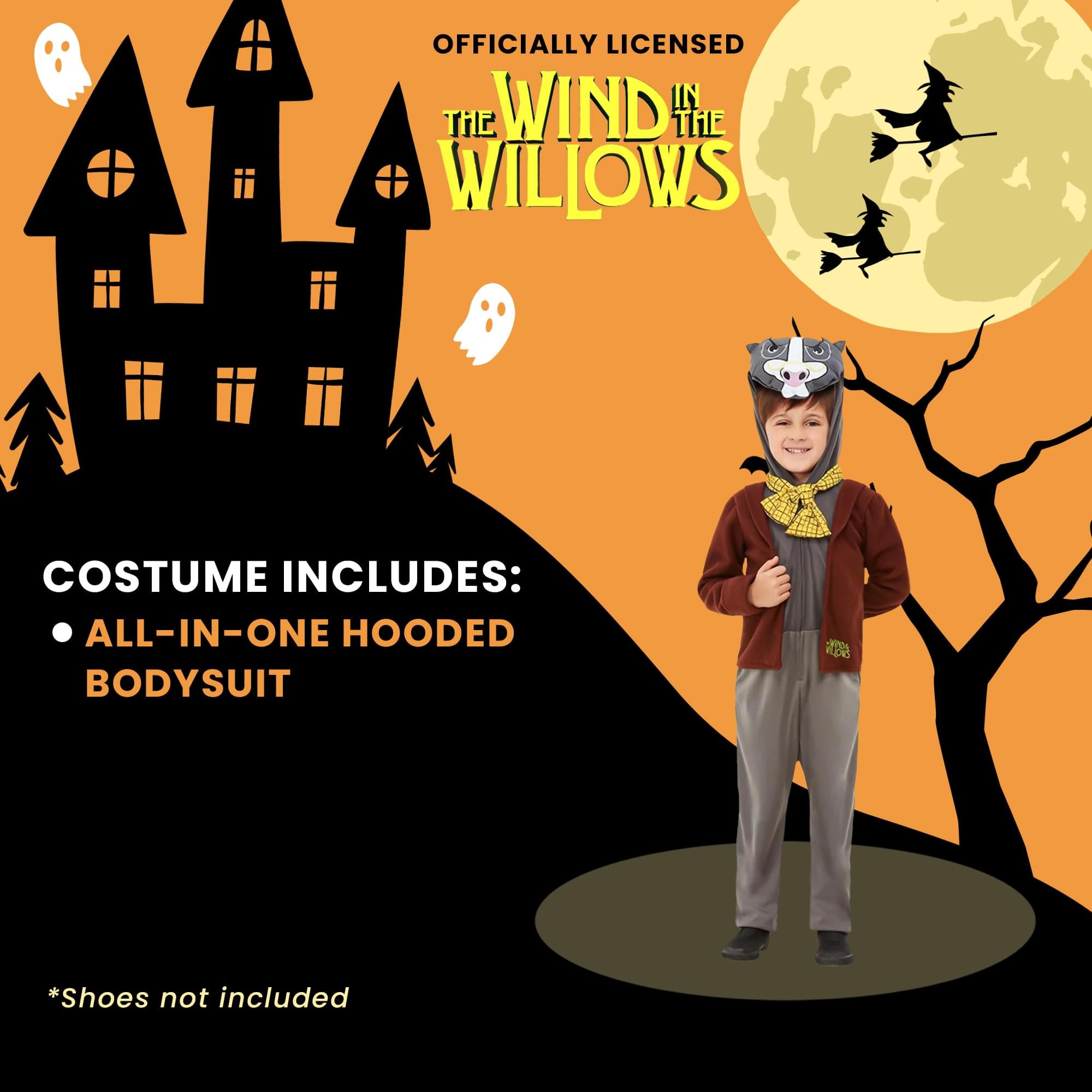 Kids Wind in the Willows Badger Costume Accessory